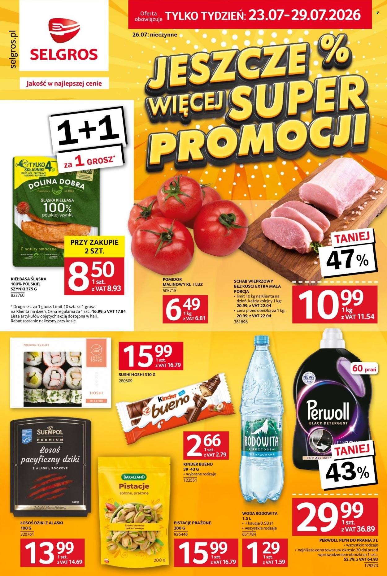 Gazetka SELGROS - Jeszcze więcej super promocji!