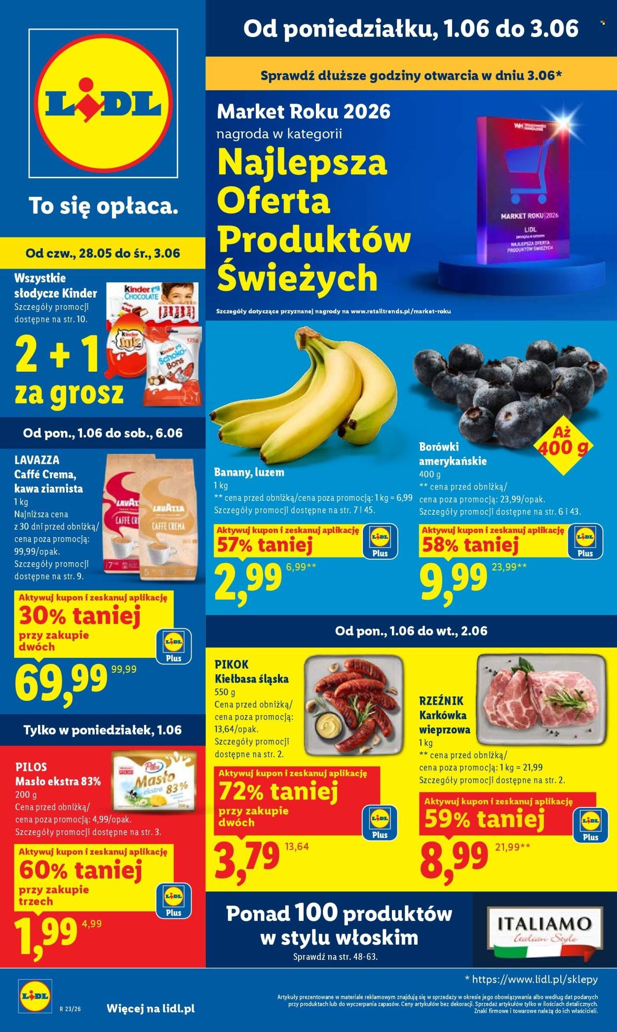 Gazetka LIDL - Od poniedziałku