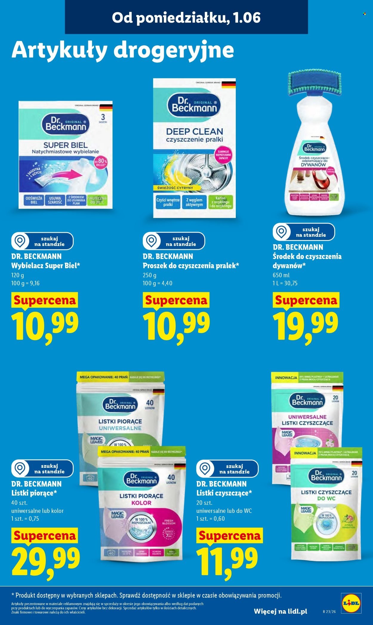 Gazetka LIDL - Od poniedziałku
