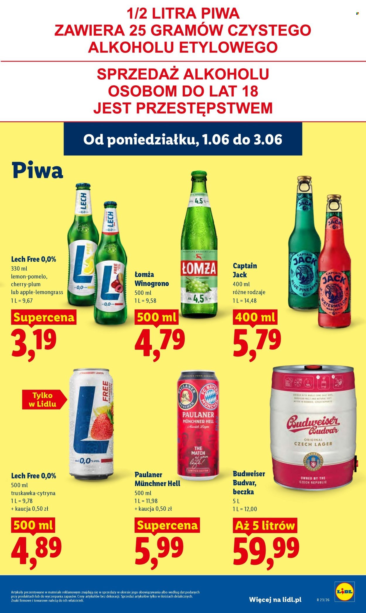 Gazetka LIDL - Od poniedziałku