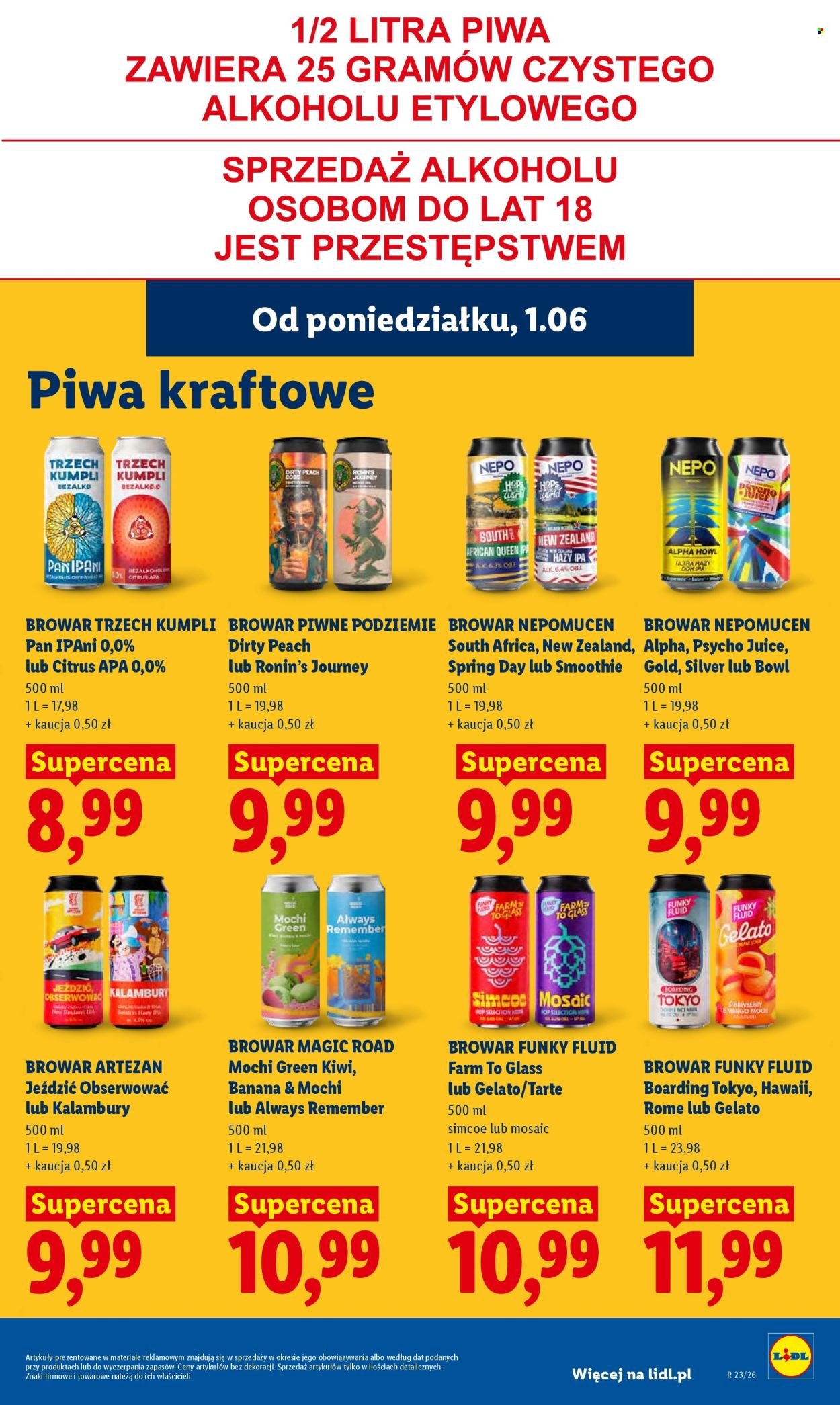 Gazetka LIDL - Od poniedziałku