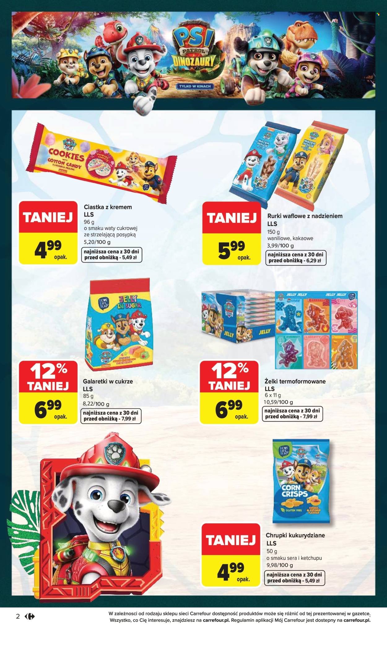 Gazetka CARREFOUR - Psi Patrol i dinozaury