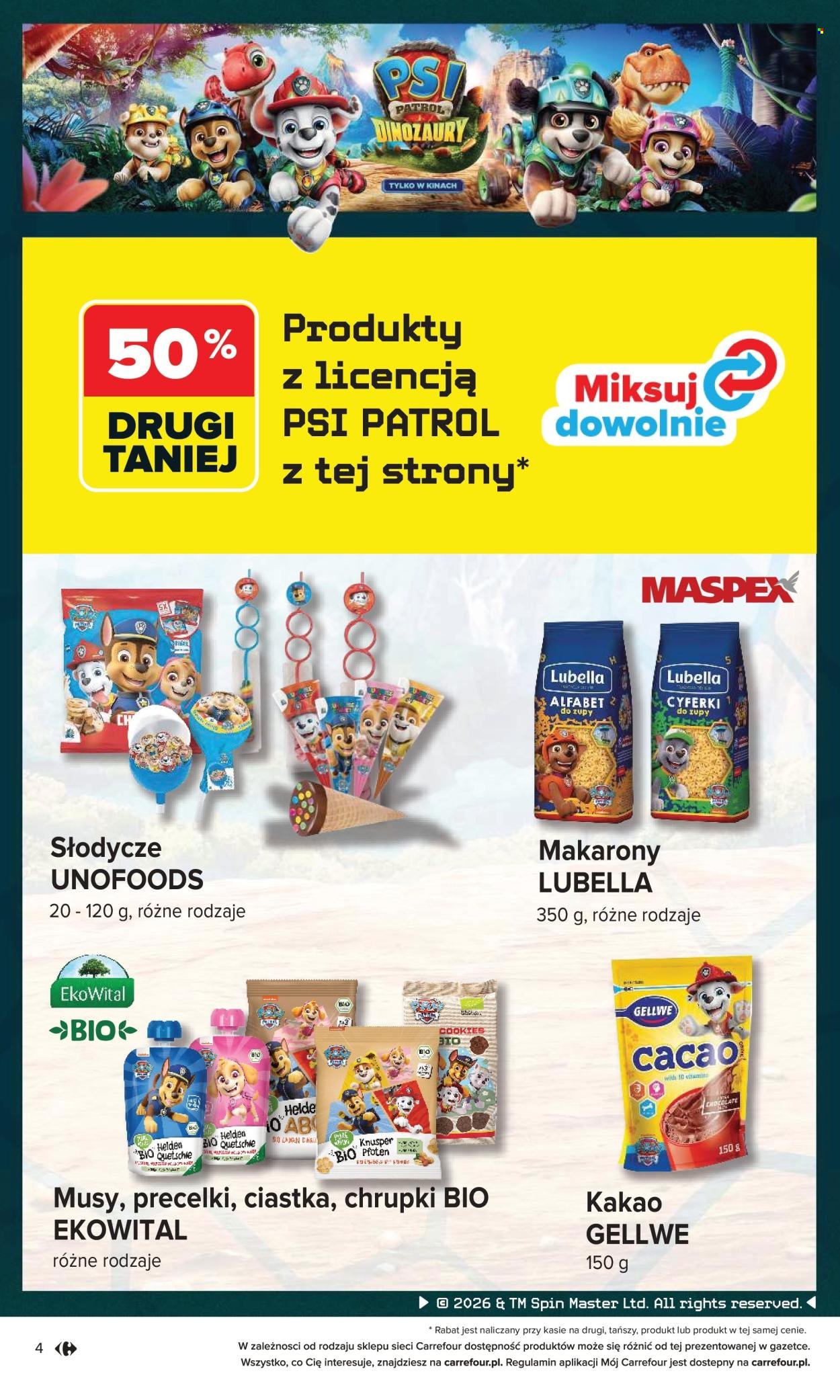 Gazetka CARREFOUR - Psi Patrol i dinozaury