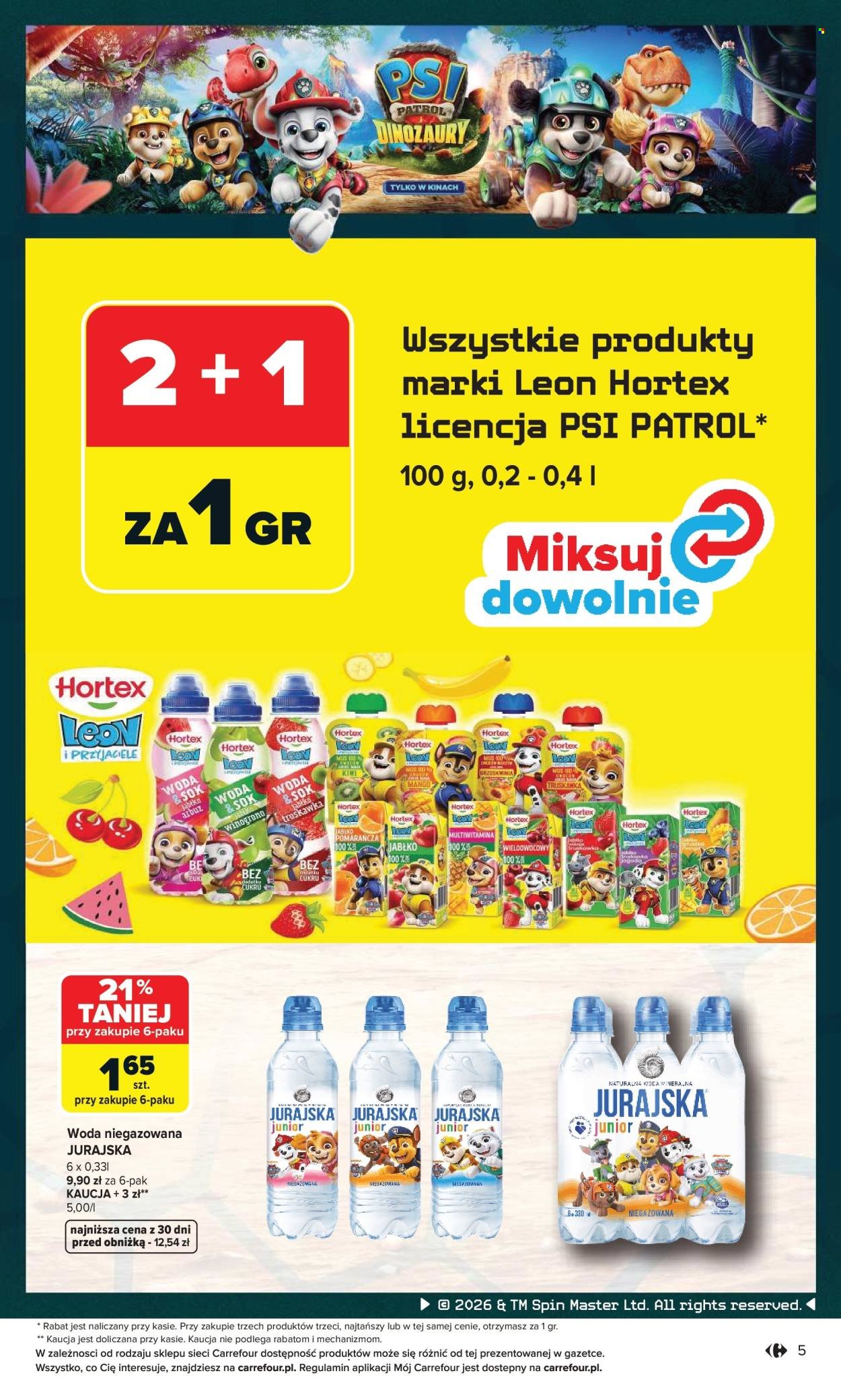 Gazetka CARREFOUR - Psi Patrol i dinozaury