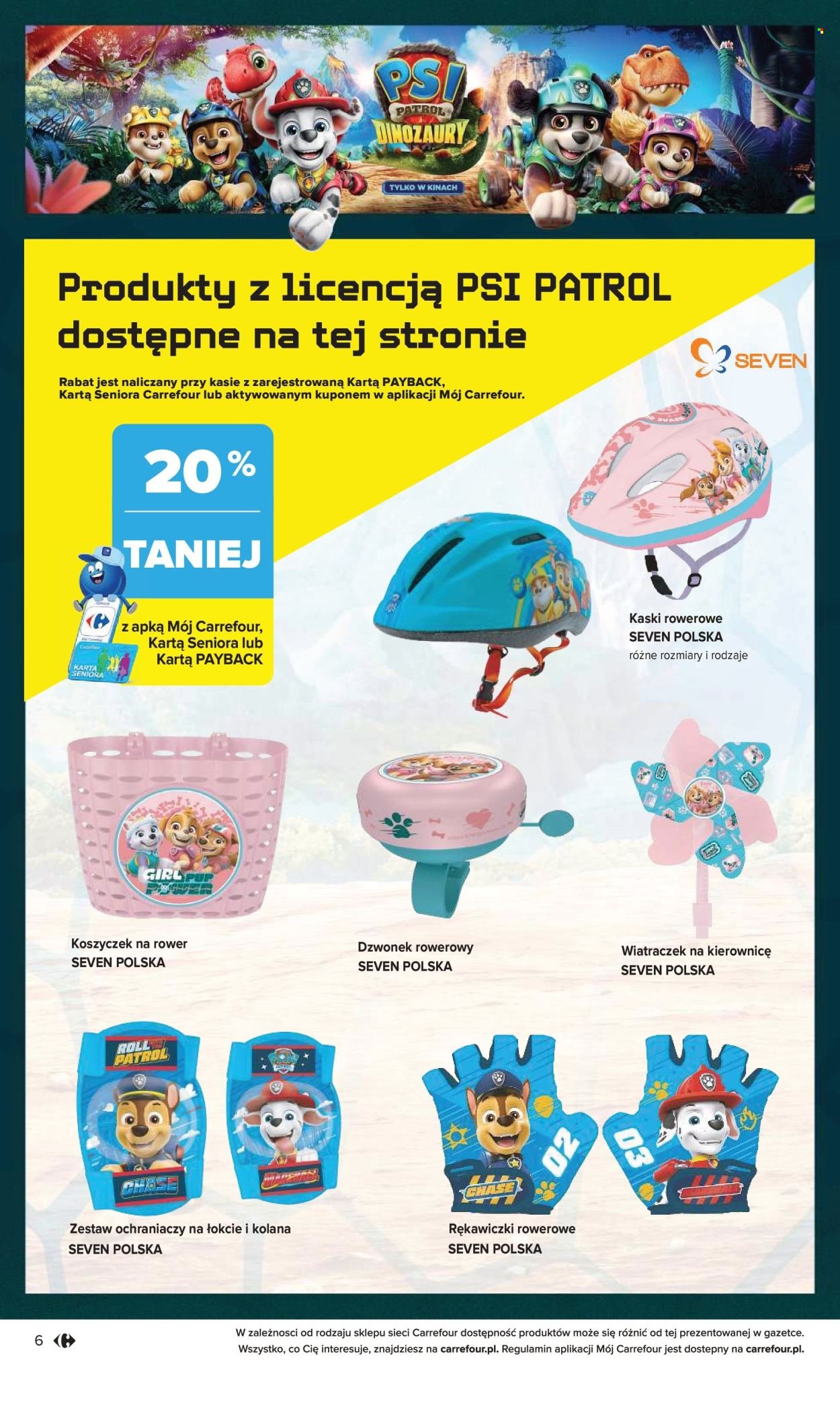 Gazetka CARREFOUR - Psi Patrol i dinozaury