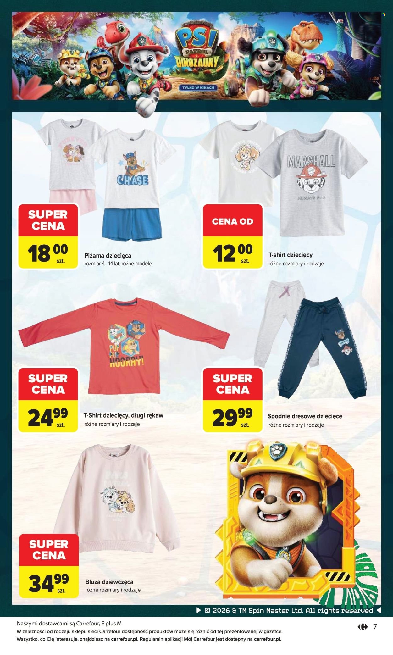 Gazetka CARREFOUR - Psi Patrol i dinozaury