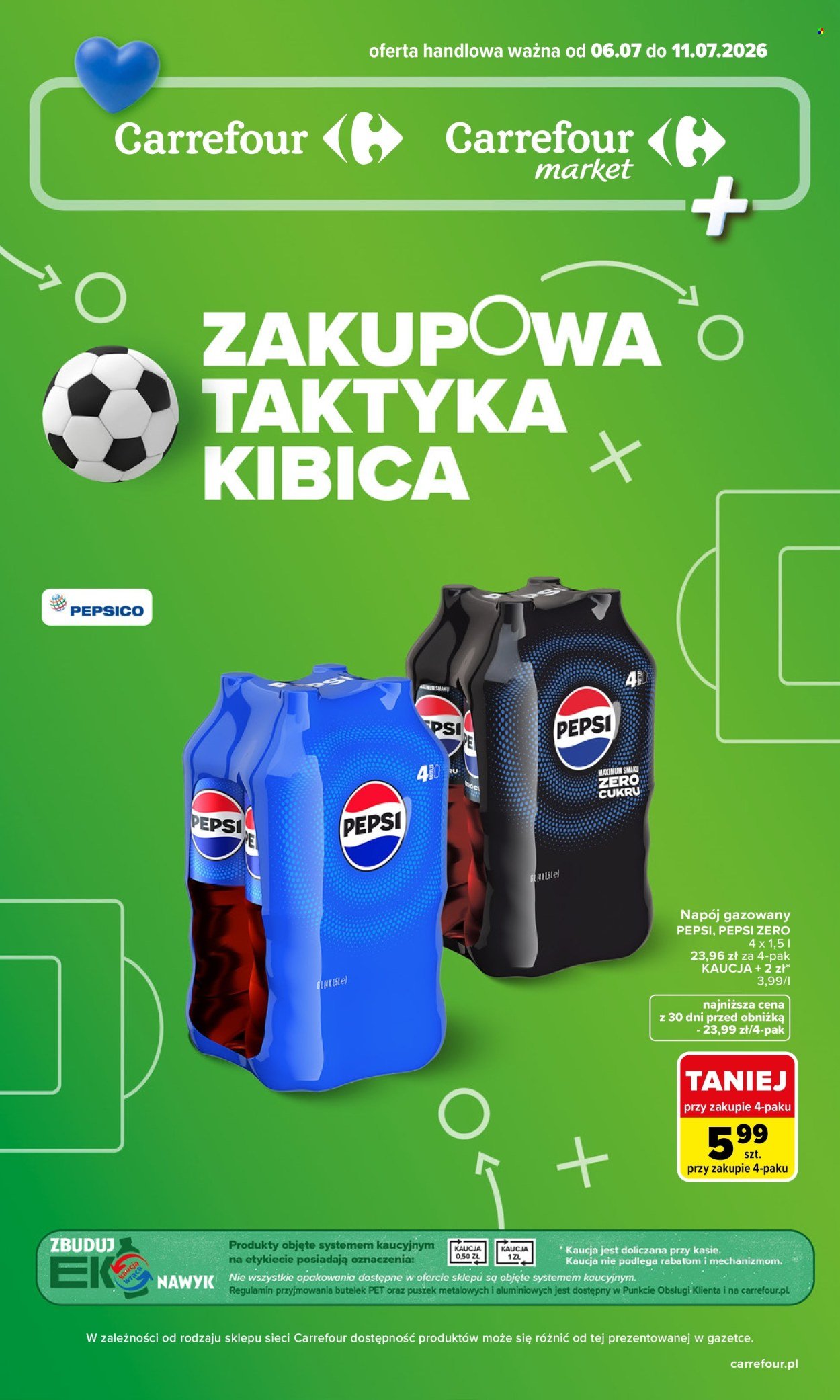 Gazetka CARREFOUR - Zakupowa taktyka kibica