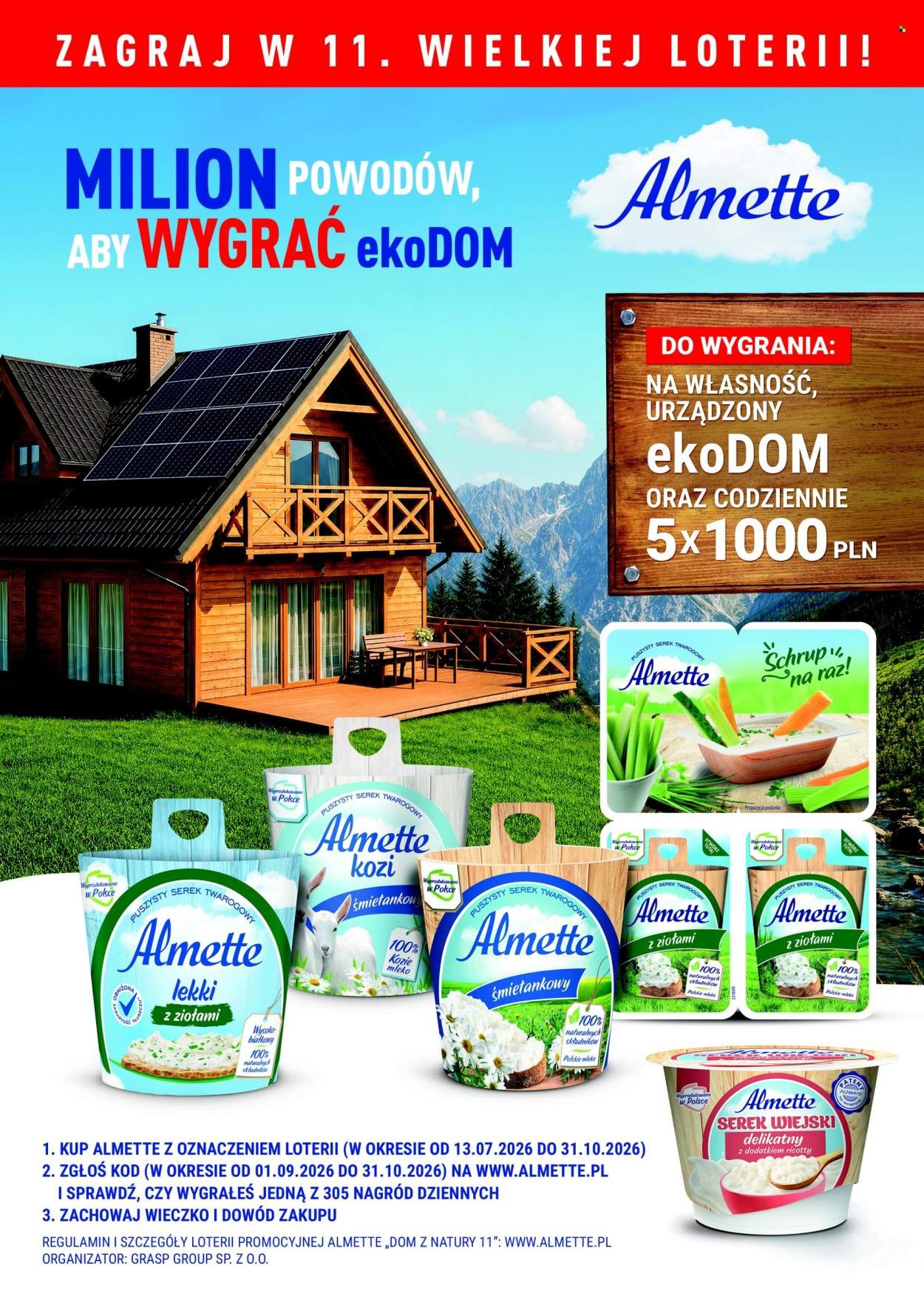Gazetka MAKRO - Ulotka Almette - Akcja dla Twoich klientów