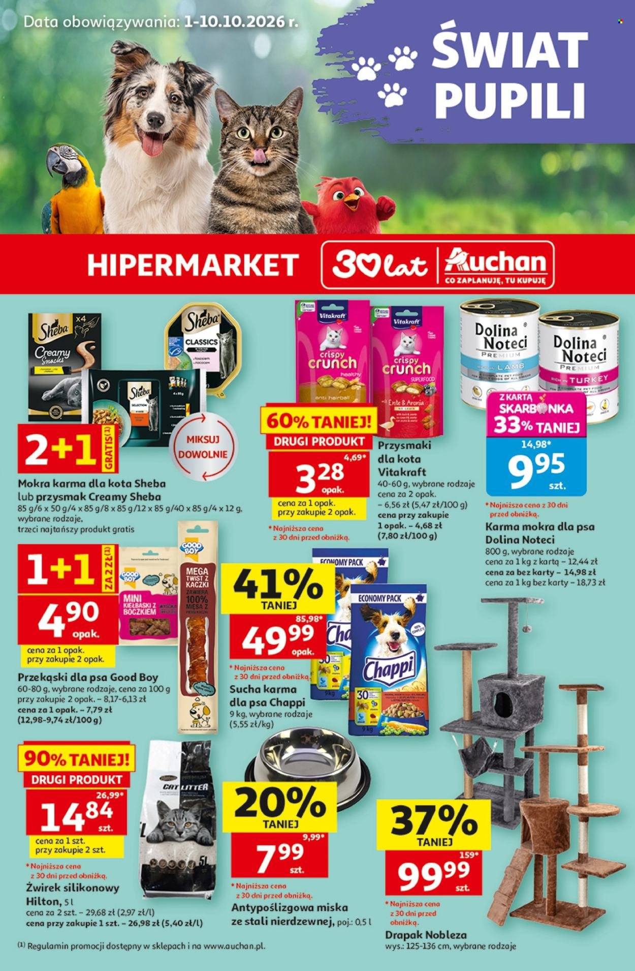 Gazetka AUCHAN - Świat Pupili