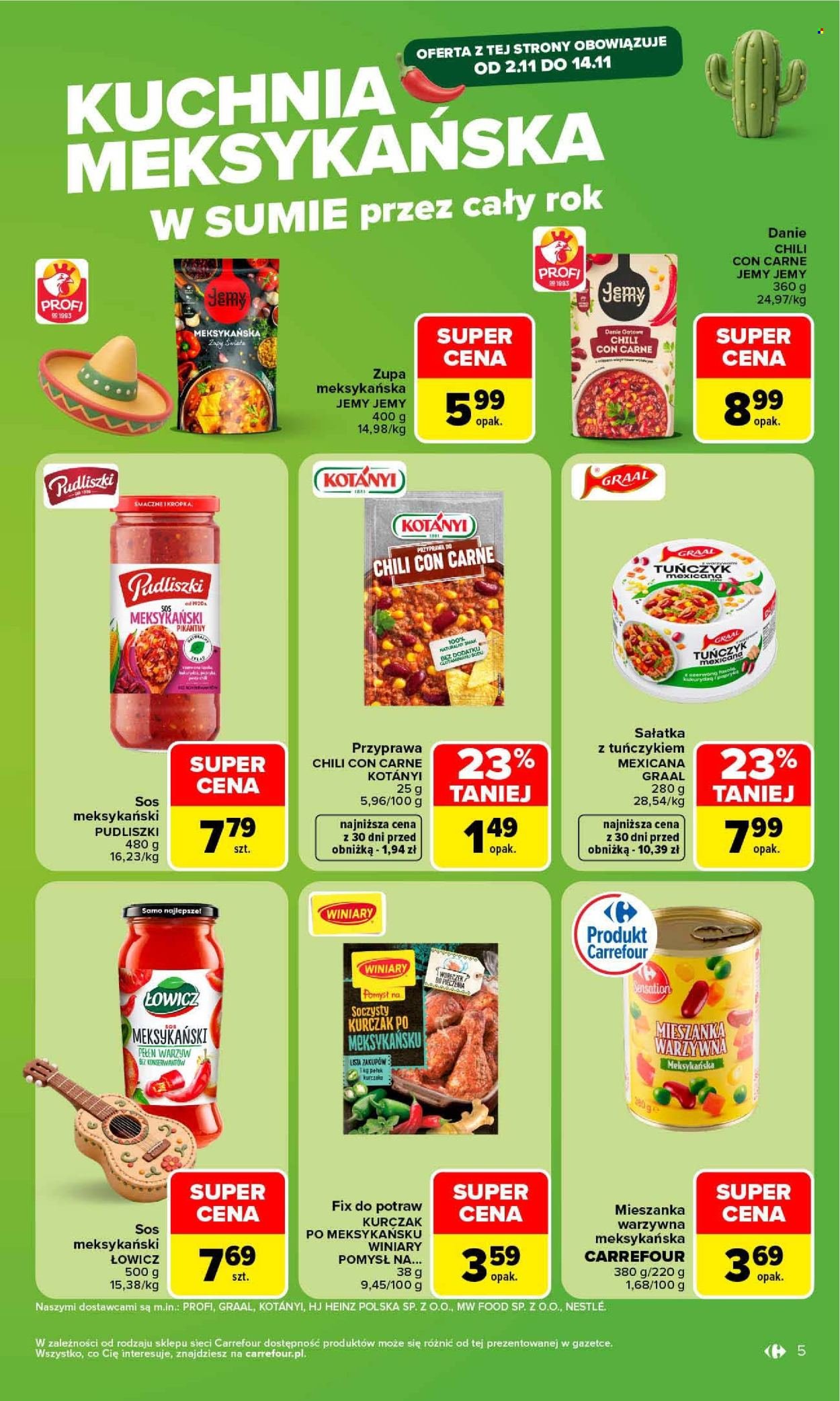 Gazetka CARREFOUR - Kuchnia meksykańska