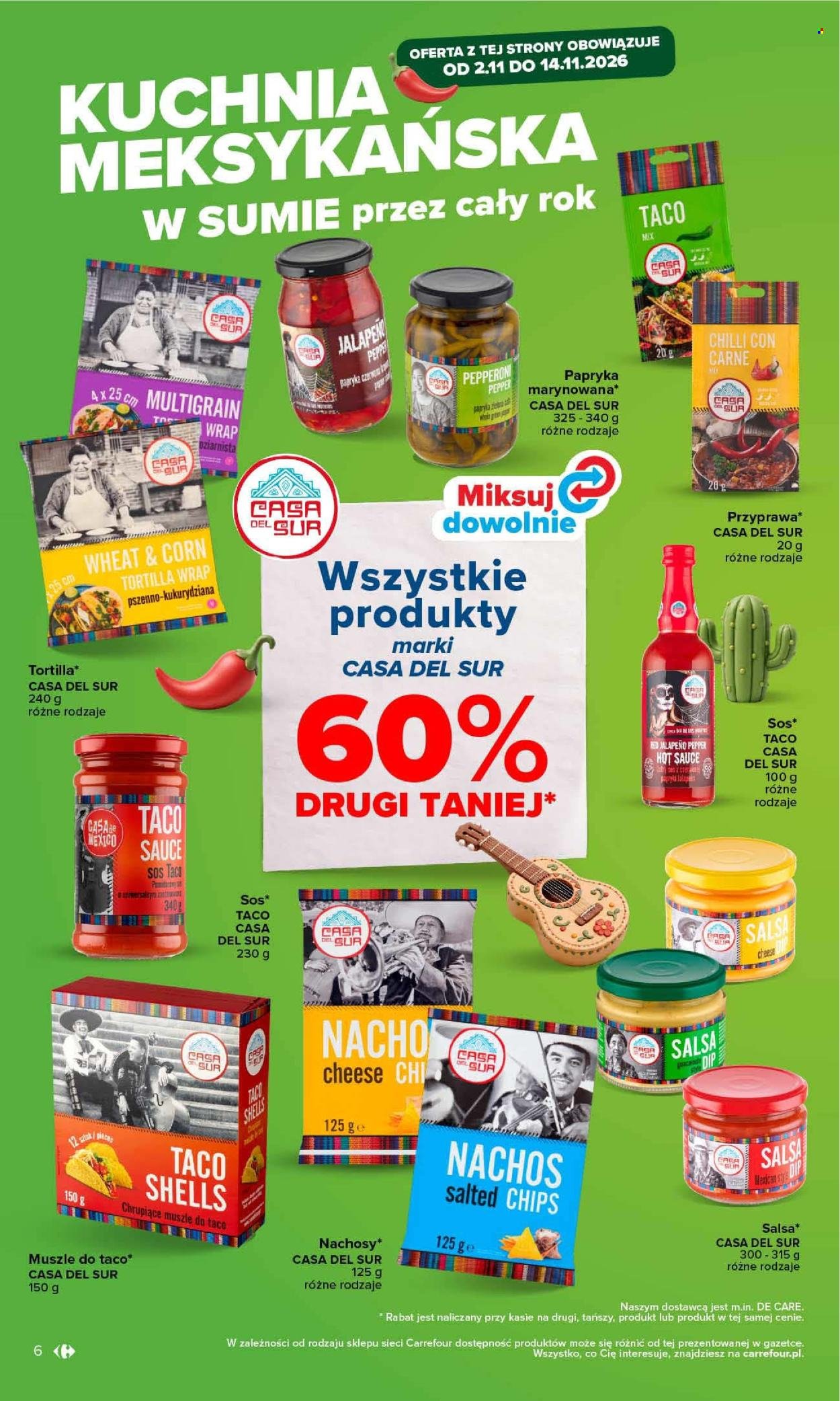Gazetka CARREFOUR - Kuchnia meksykańska