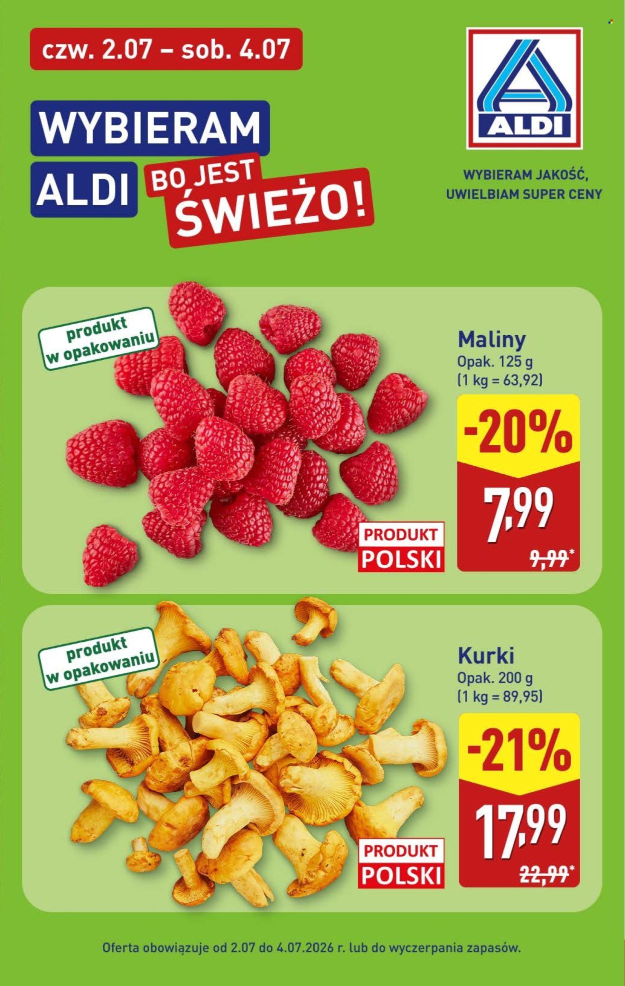 Gazetka ALDI - Oferta weekendowa