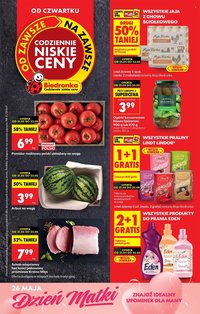 Gazetka BIEDRONKA - W tym tygodniu od czwartku (2026-05-21 - 2026-05-27)