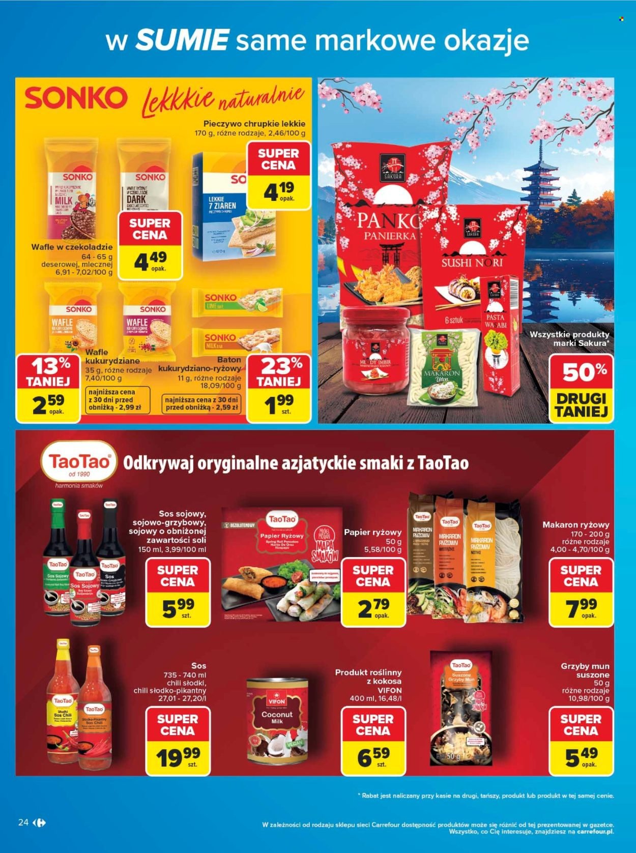 Gazetka CARREFOUR - w SUMIE same markowe okazje