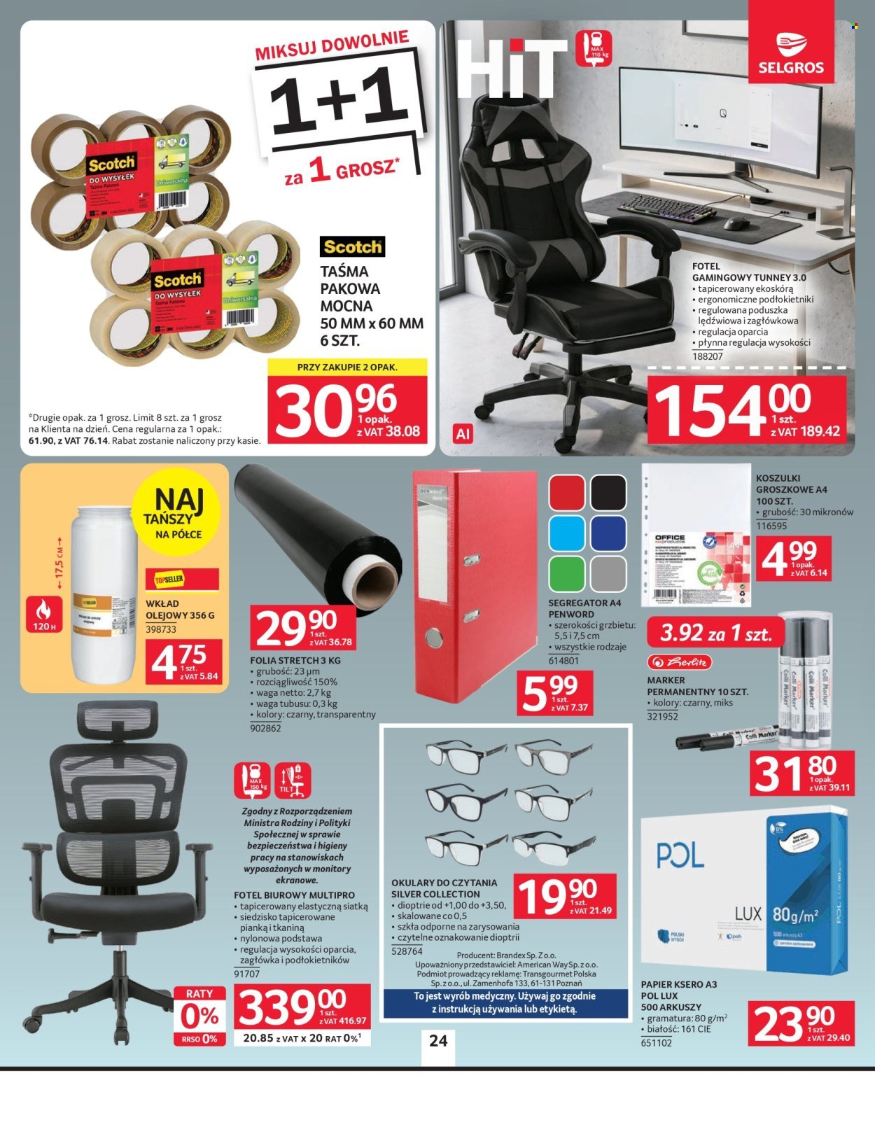 Gazetka SELGROS - Oferta przemysłowa