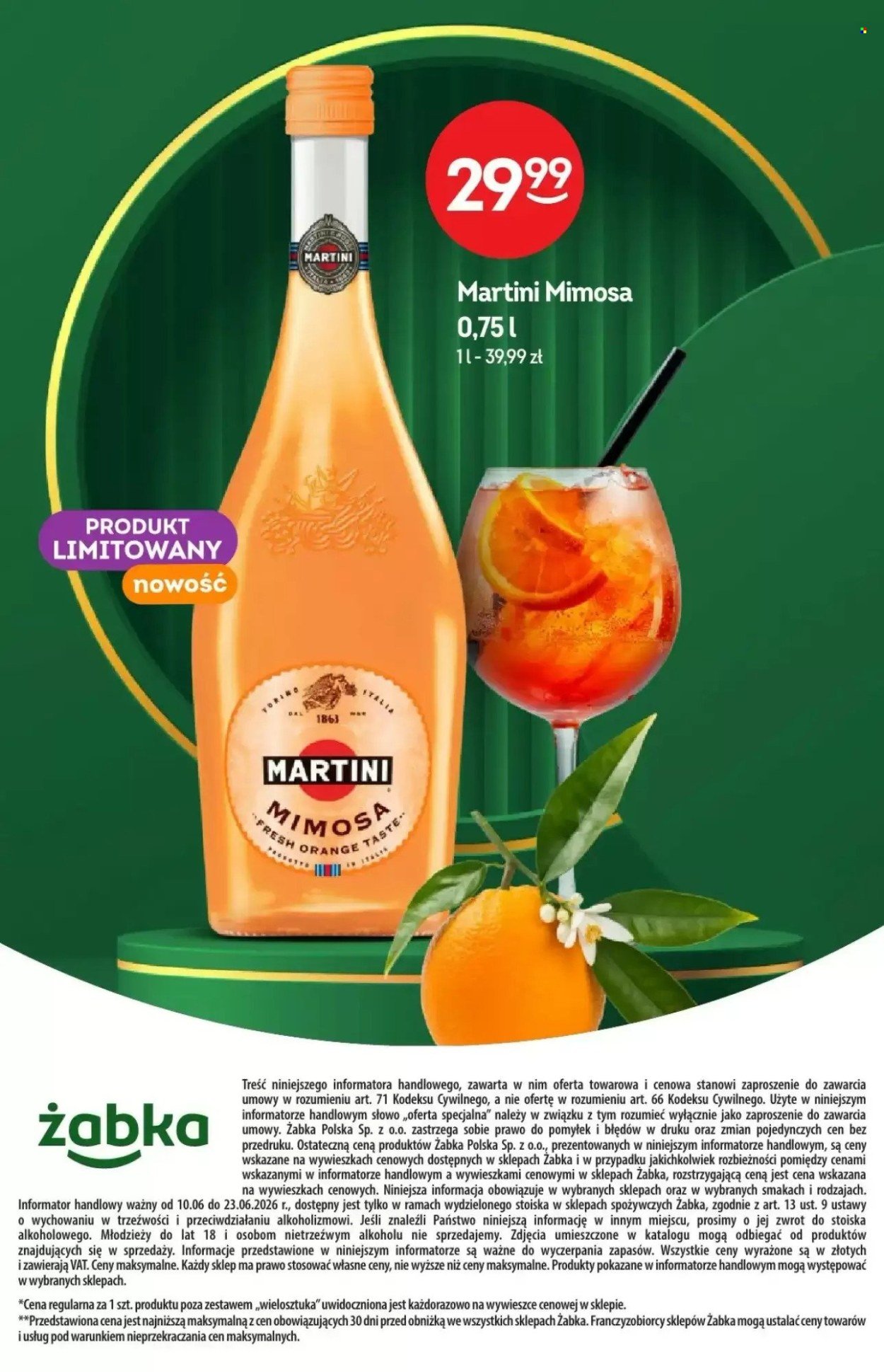 Gazetka ŻABKA - Od środy 10.06.2026