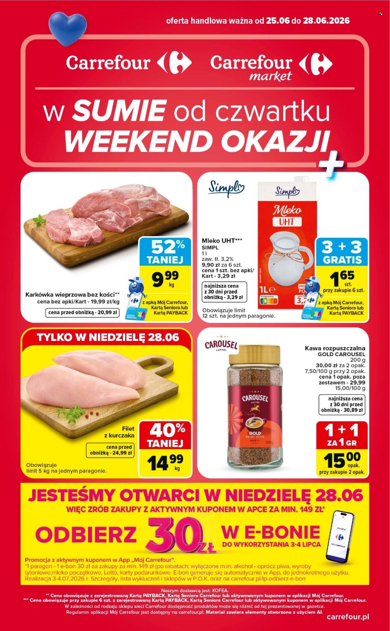 Gazetka CARREFOUR - w SUMIE od czwartku WEEKEND OKAZJI