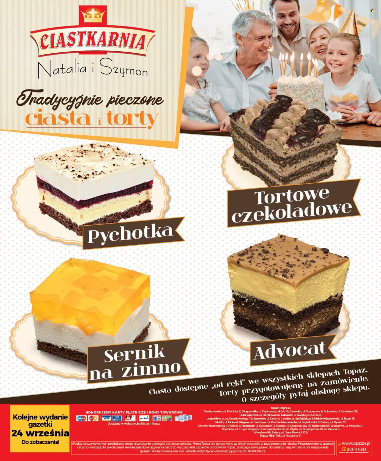 Gazetka TOPAZ - Od czwartku 17.09.2026