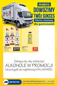 Gazetka MAKRO - Dostawy dla gastronomii (2026-04-07 - 2026-05-03)