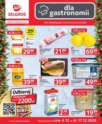 Gazetka SELGROS - Oferta dla gastronomii (2025-12-04 - 2025-12-17)