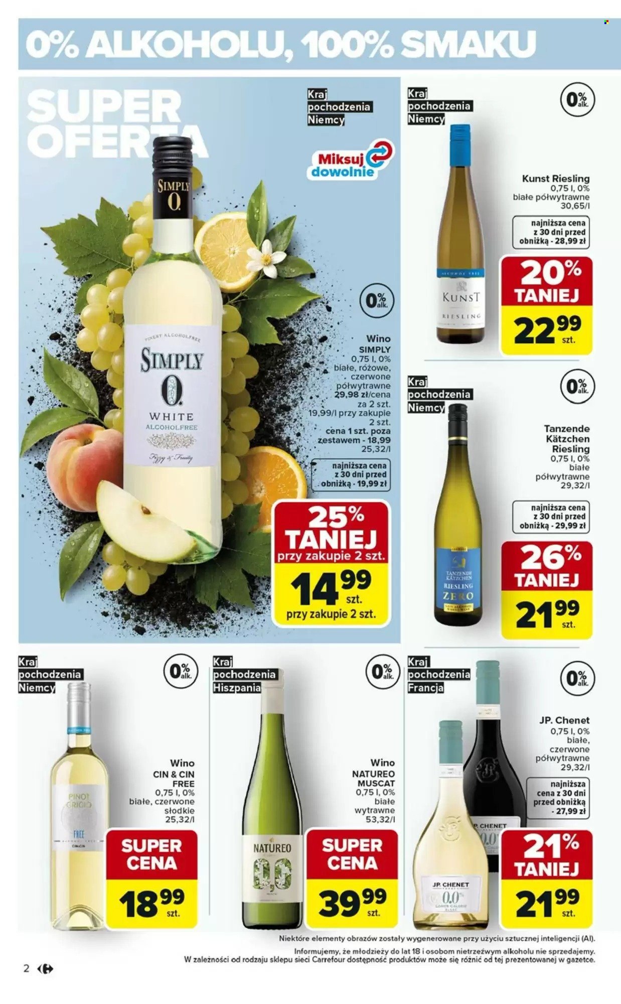 Gazetka CARREFOUR - Wina wyborne letnie smaki