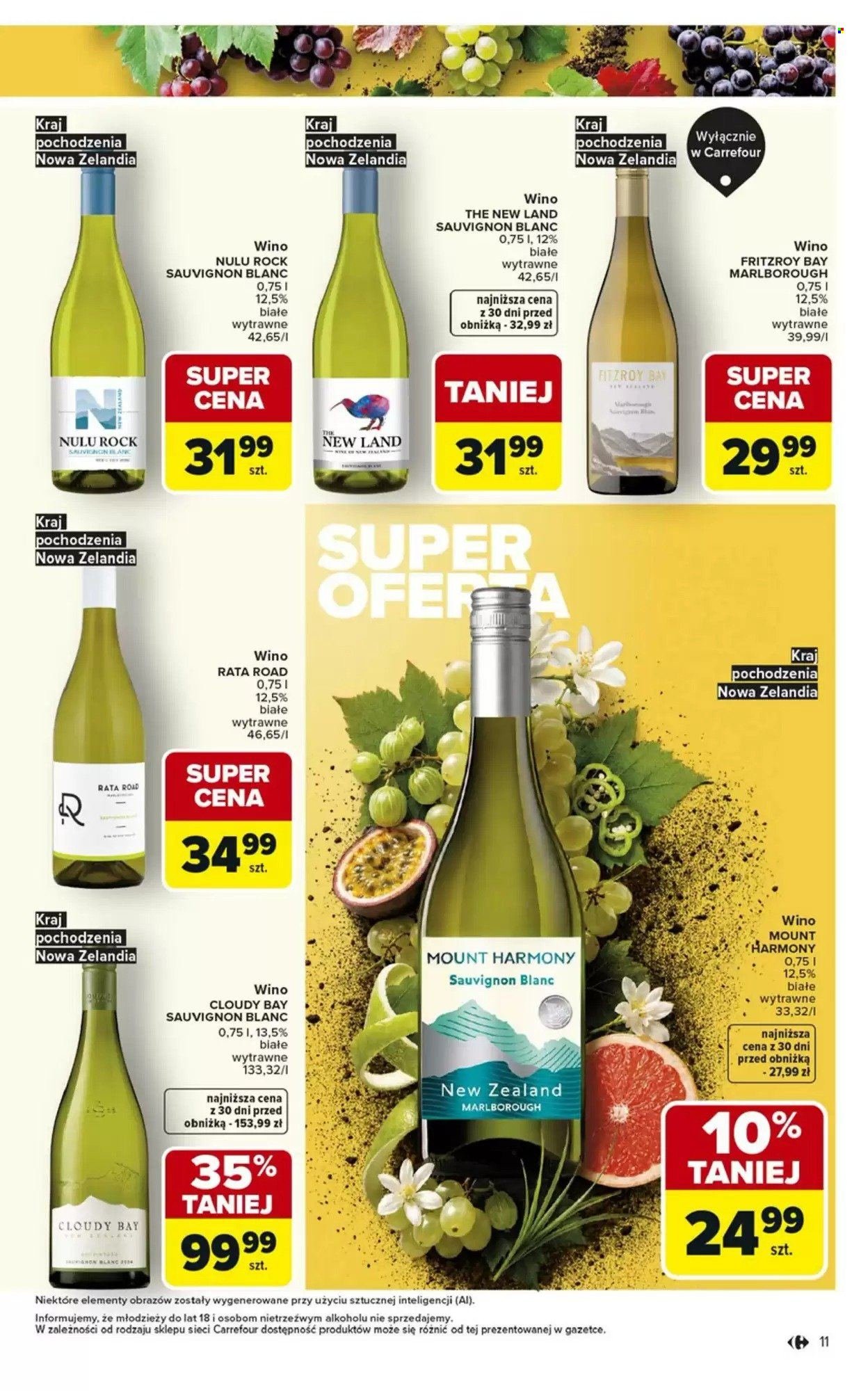 Gazetka CARREFOUR - Wina wyborne letnie smaki