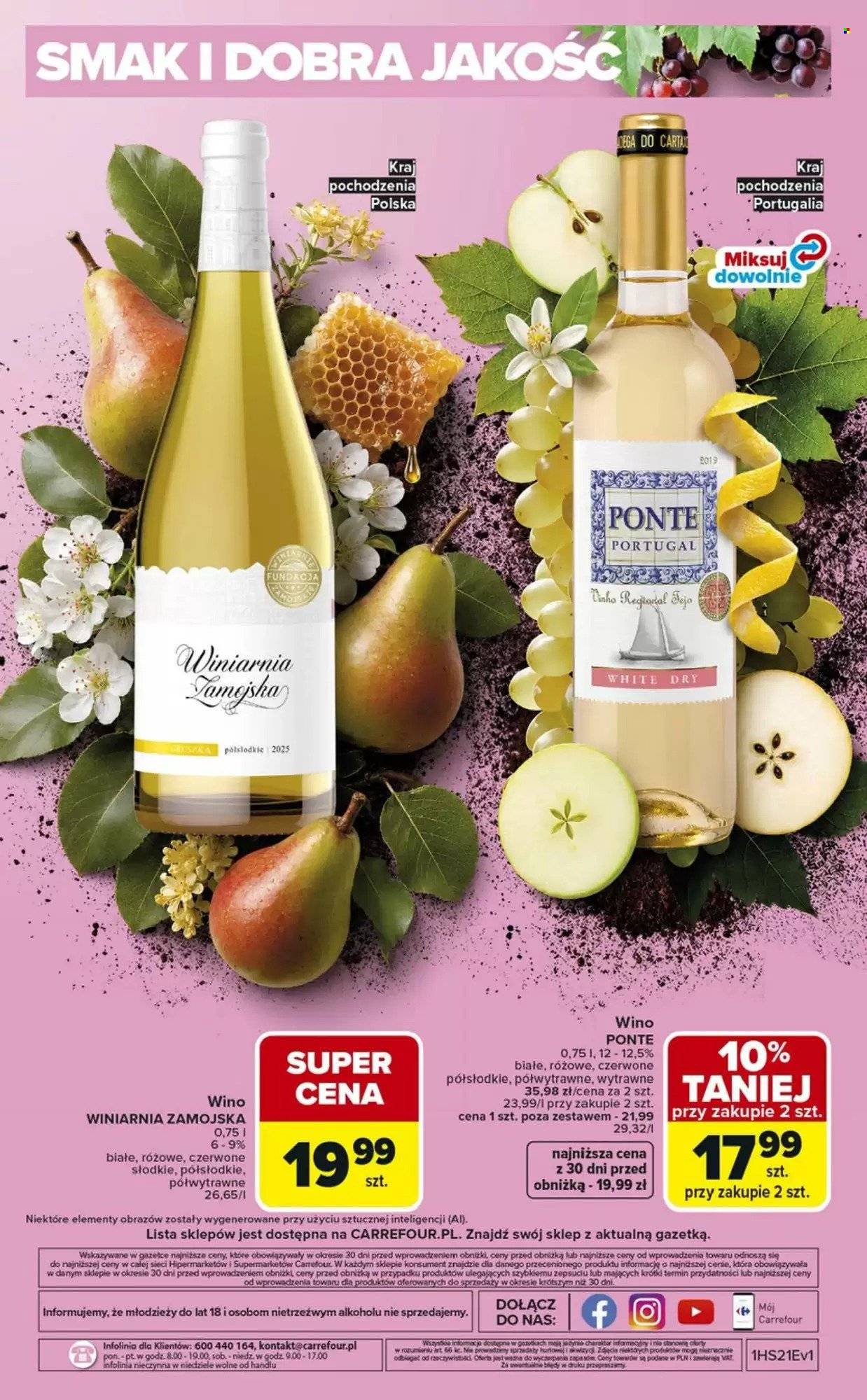 Gazetka CARREFOUR - Wina wyborne letnie smaki