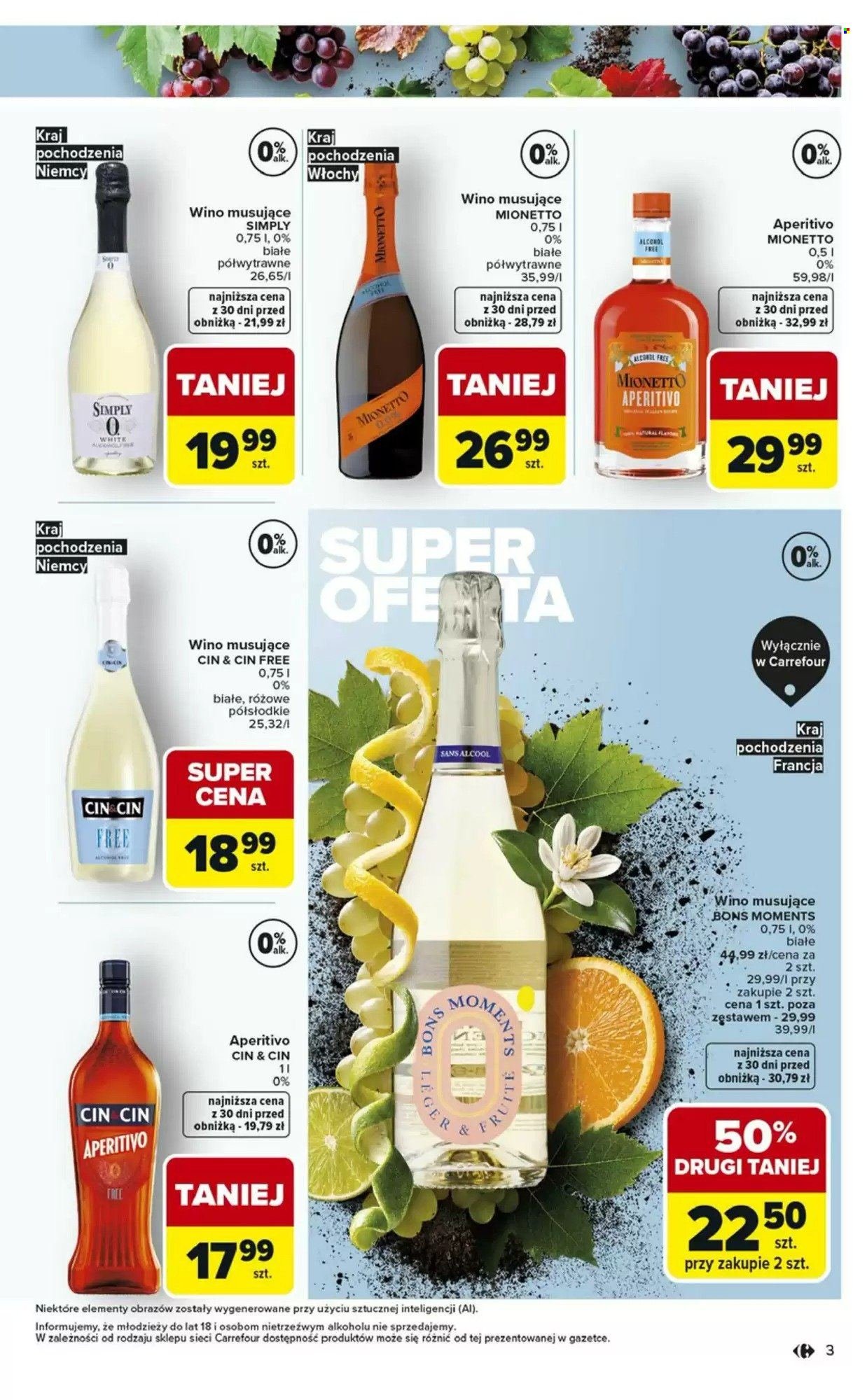 Gazetka CARREFOUR - Wina wyborne letnie smaki
