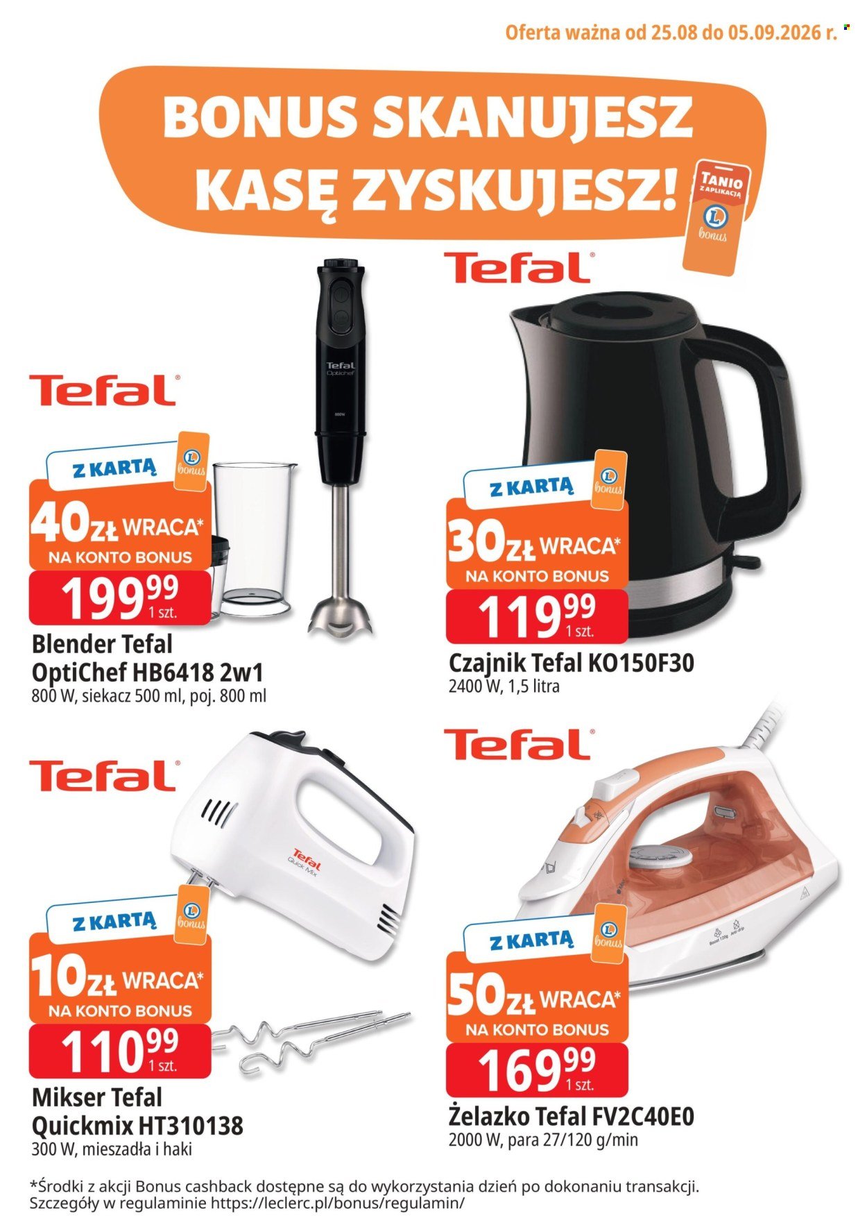 Gazetka E.LECLERC - Od wtorku 25.08.2026