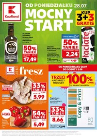 Gazetka KAUFLAND - Mocny Start (2025-07-28 - 2025-07-30)