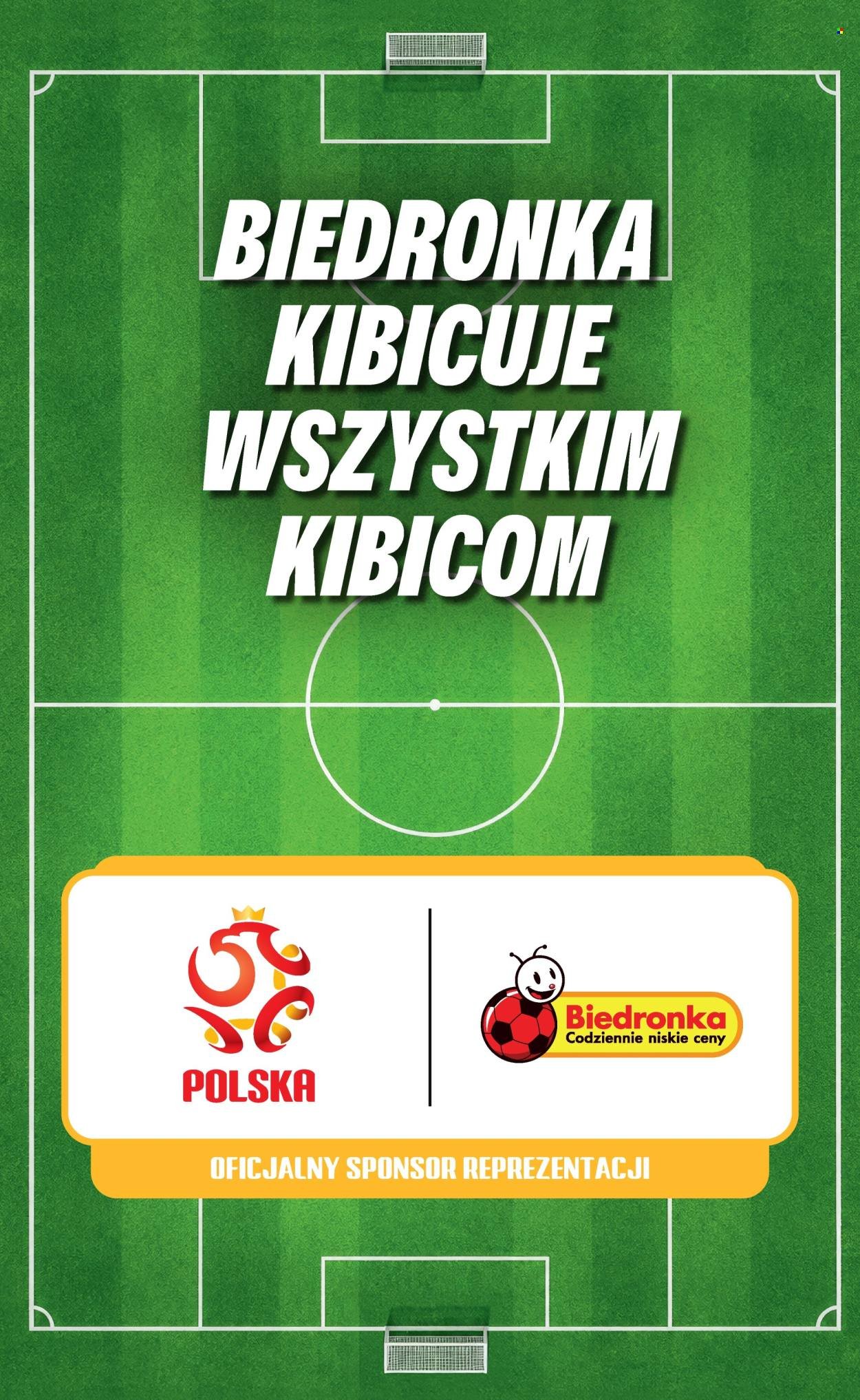 Gazetka BIEDRONKA - Na piątkowe kibicowanie