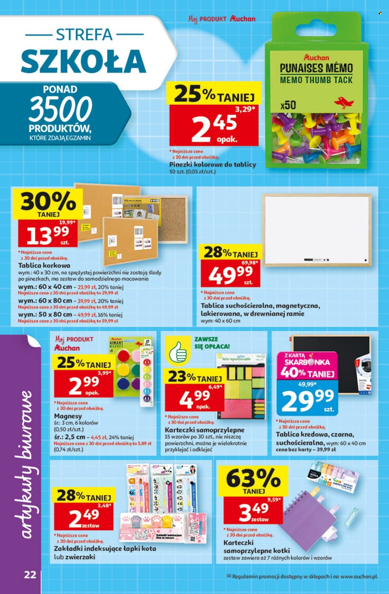 Gazetka AUCHAN - Szkoła