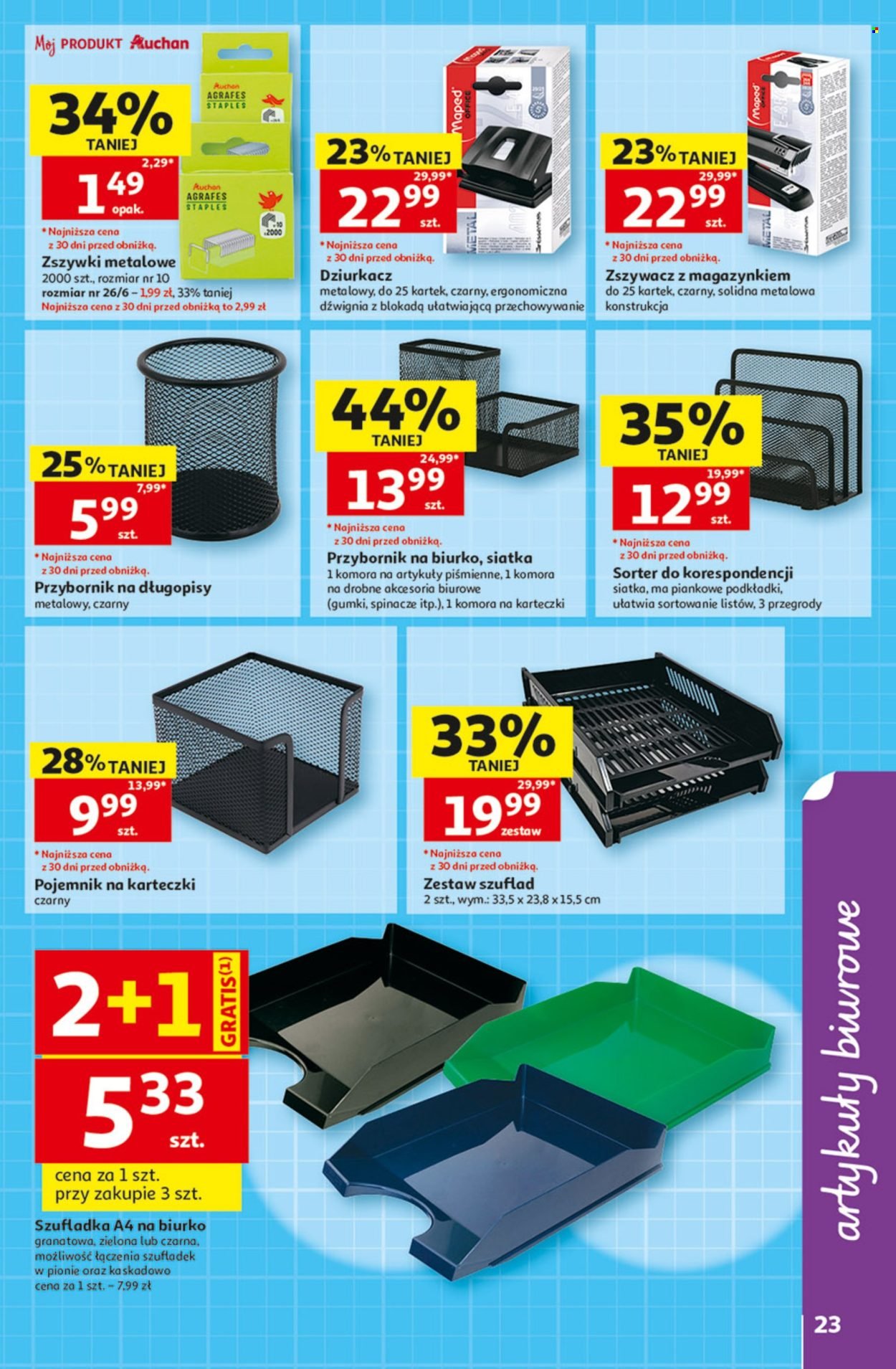 Gazetka AUCHAN - Szkoła