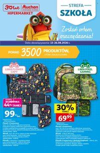 Gazetka AUCHAN - Szkoła