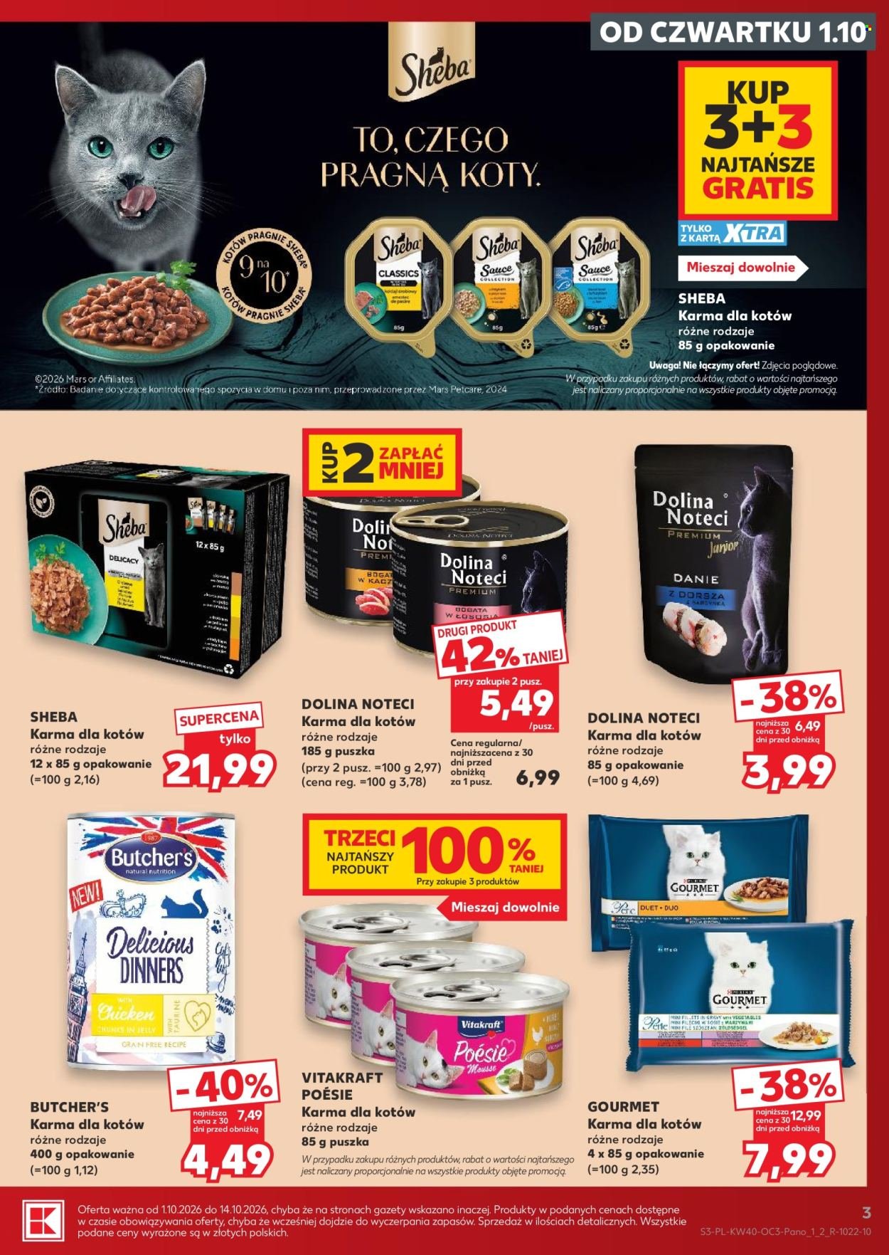 Gazetka KAUFLAND - Okazje, że...hau i miau
