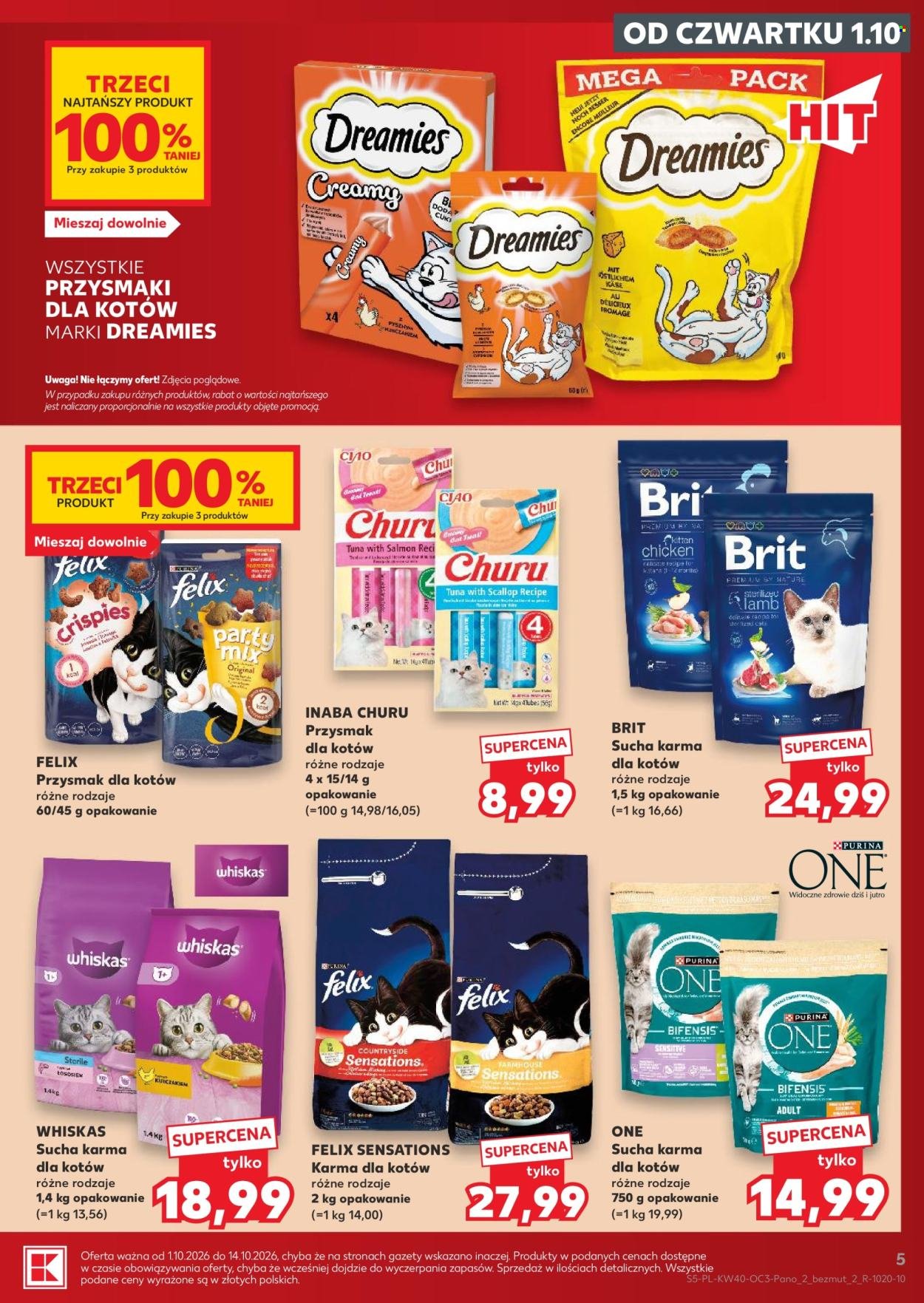 Gazetka KAUFLAND - Okazje, że...hau i miau