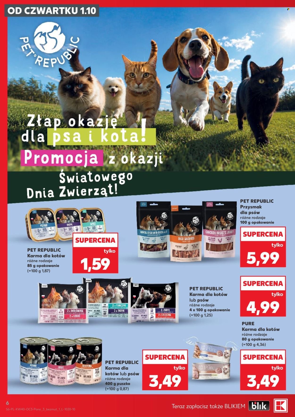 Gazetka KAUFLAND - Okazje, że...hau i miau