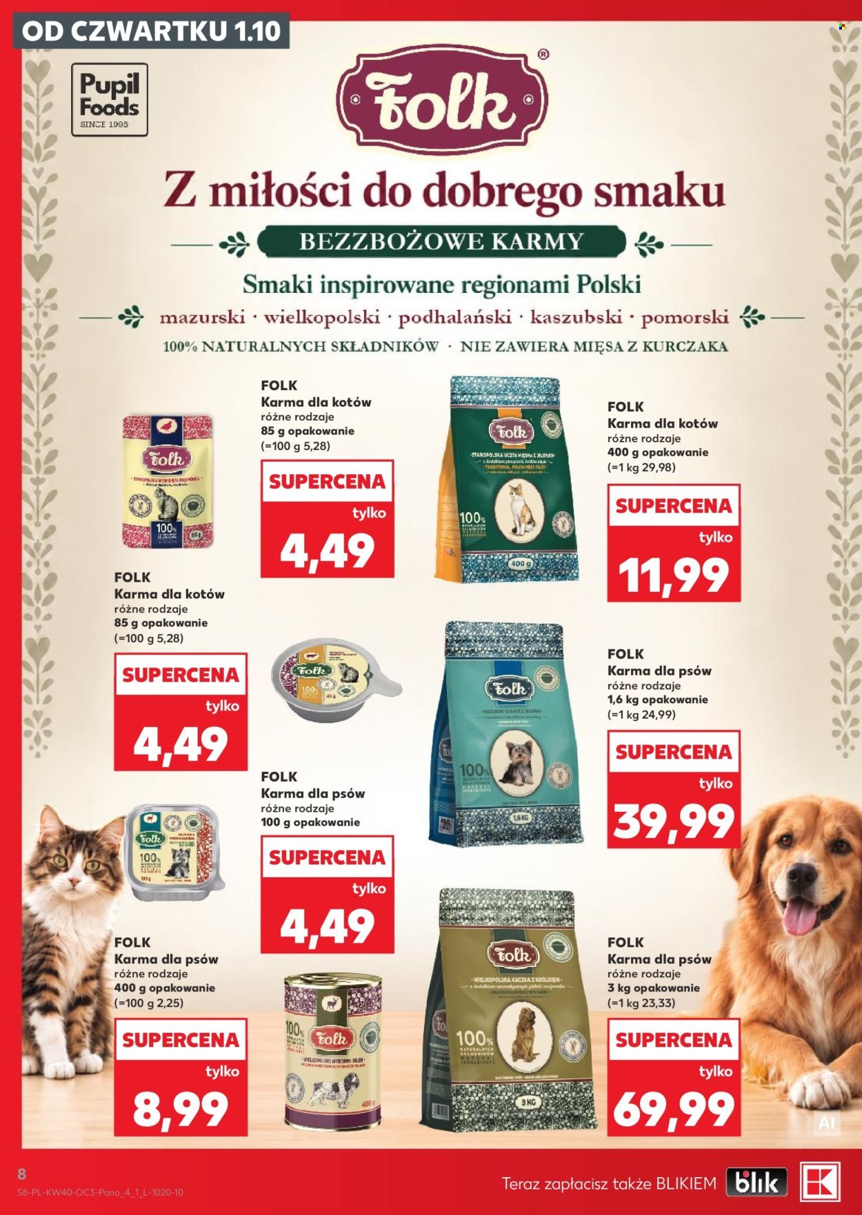 Gazetka KAUFLAND - Okazje, że...hau i miau