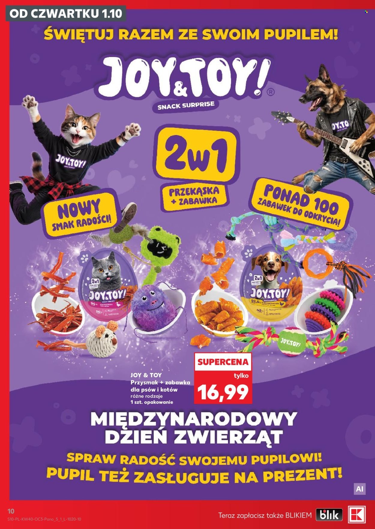 Gazetka KAUFLAND - Okazje, że...hau i miau