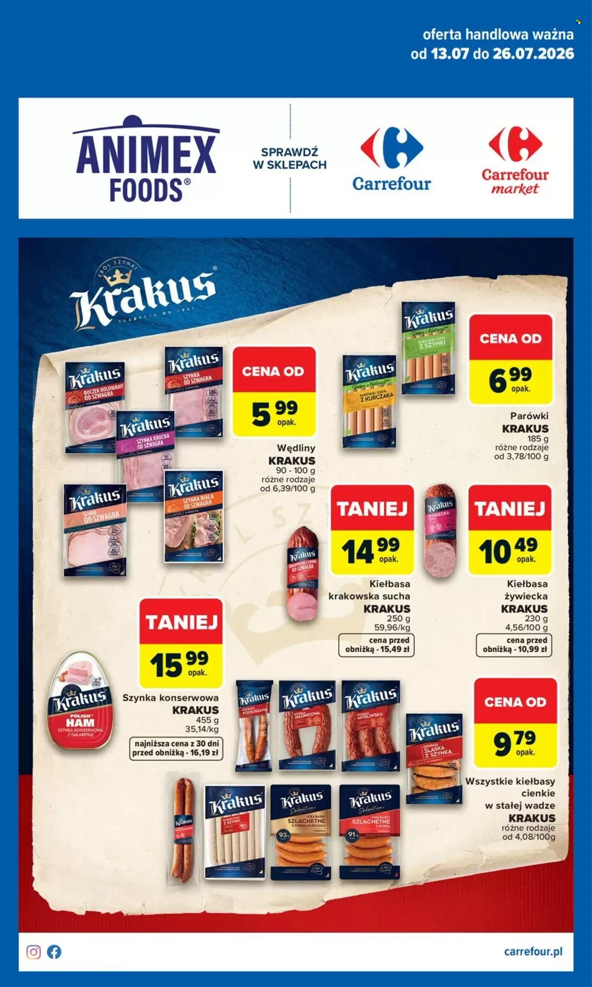 Gazetka CARREFOUR - Animex Foods