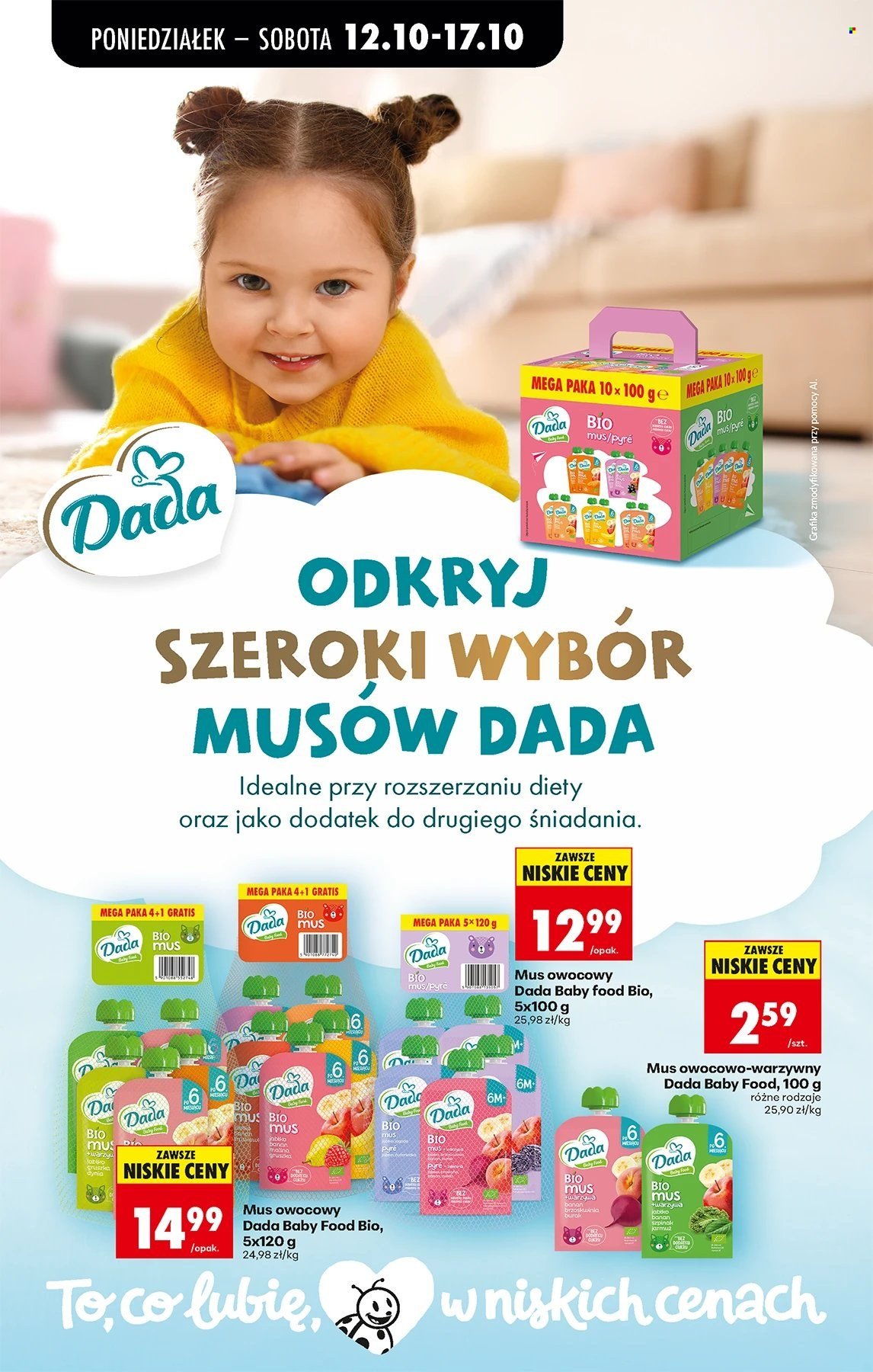 Gazetka BIEDRONKA - W tym tygodniu od poniedziałku