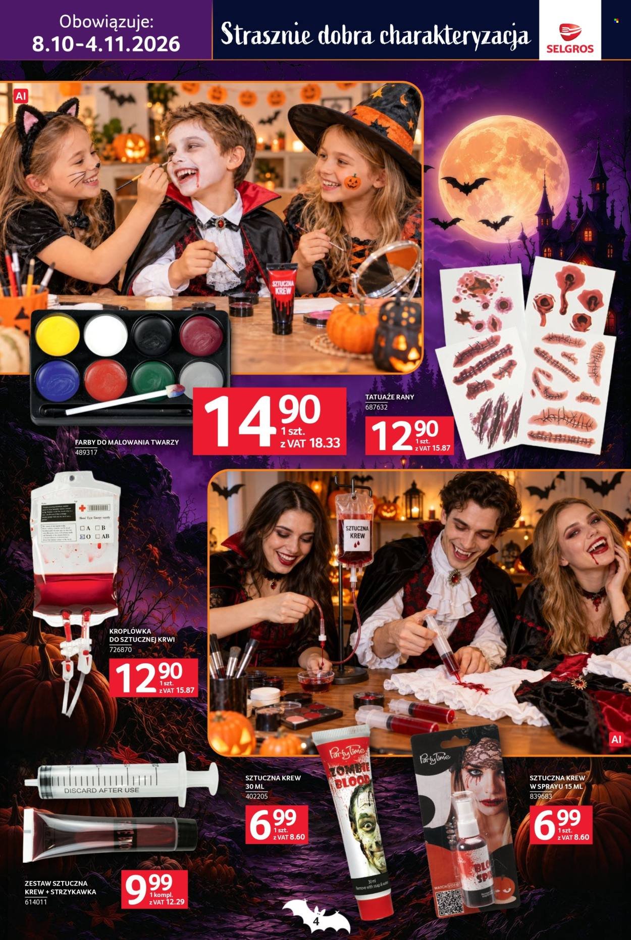 Gazetka SELGROS - Katalog Halloween