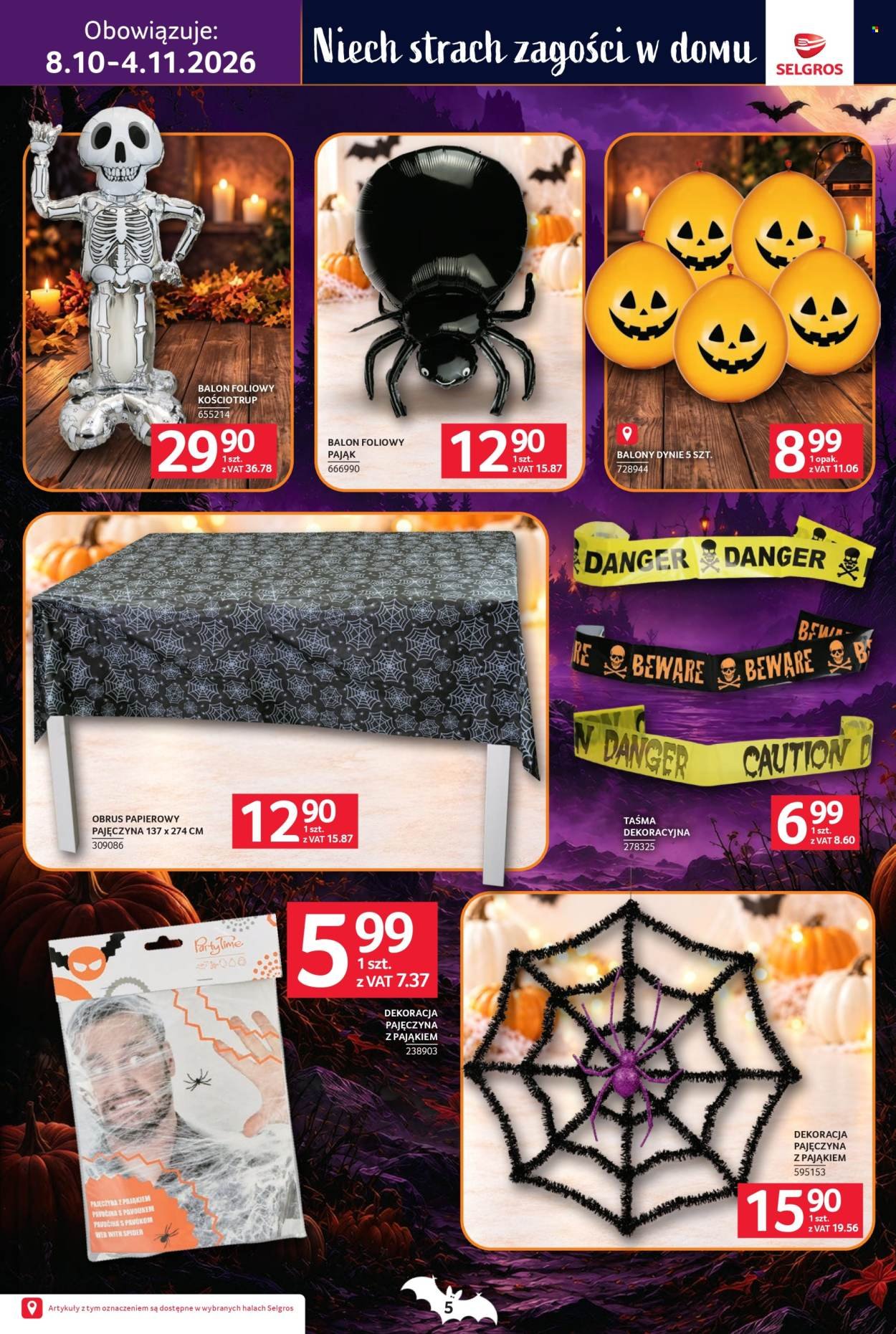 Gazetka SELGROS - Katalog Halloween