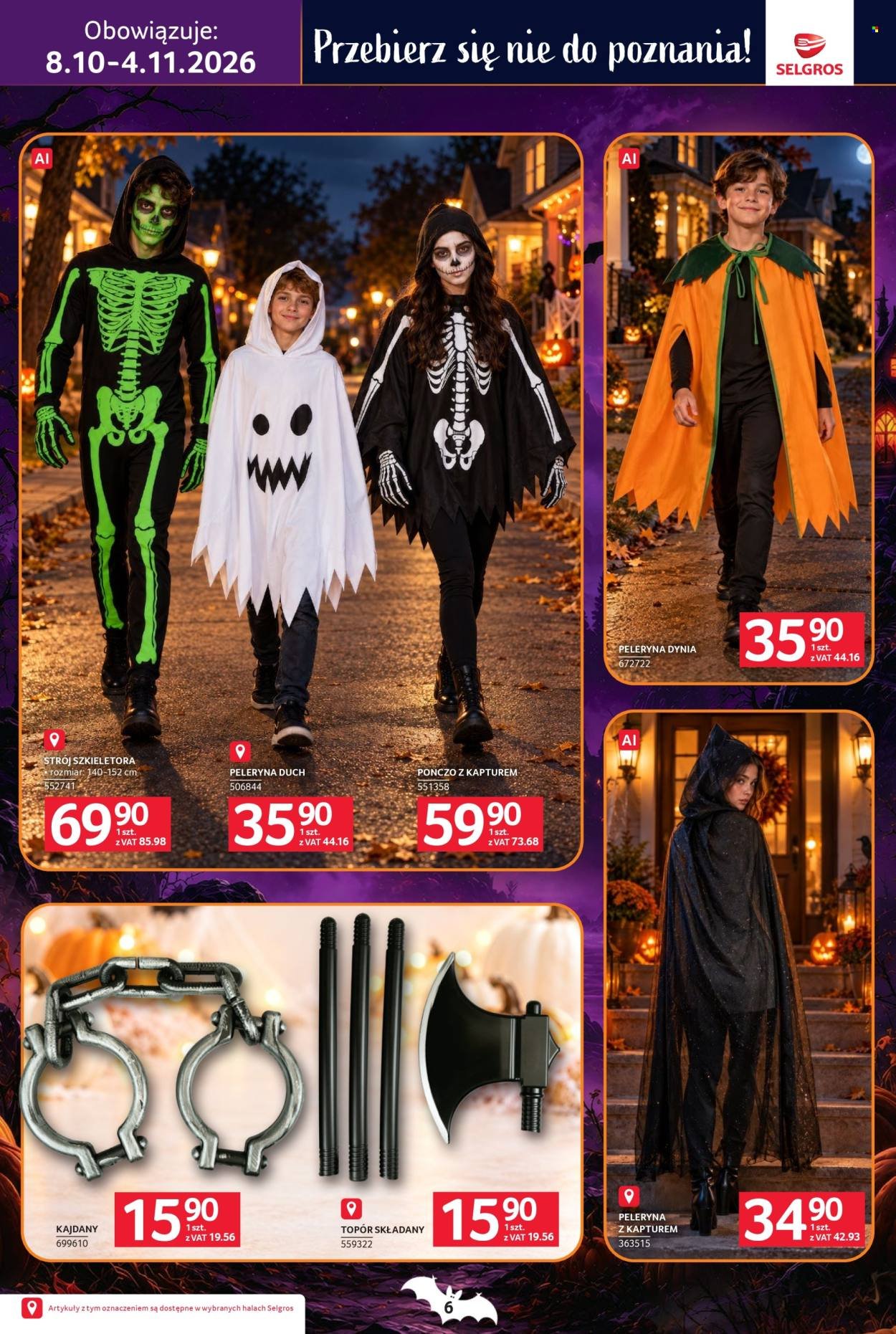 Gazetka SELGROS - Katalog Halloween