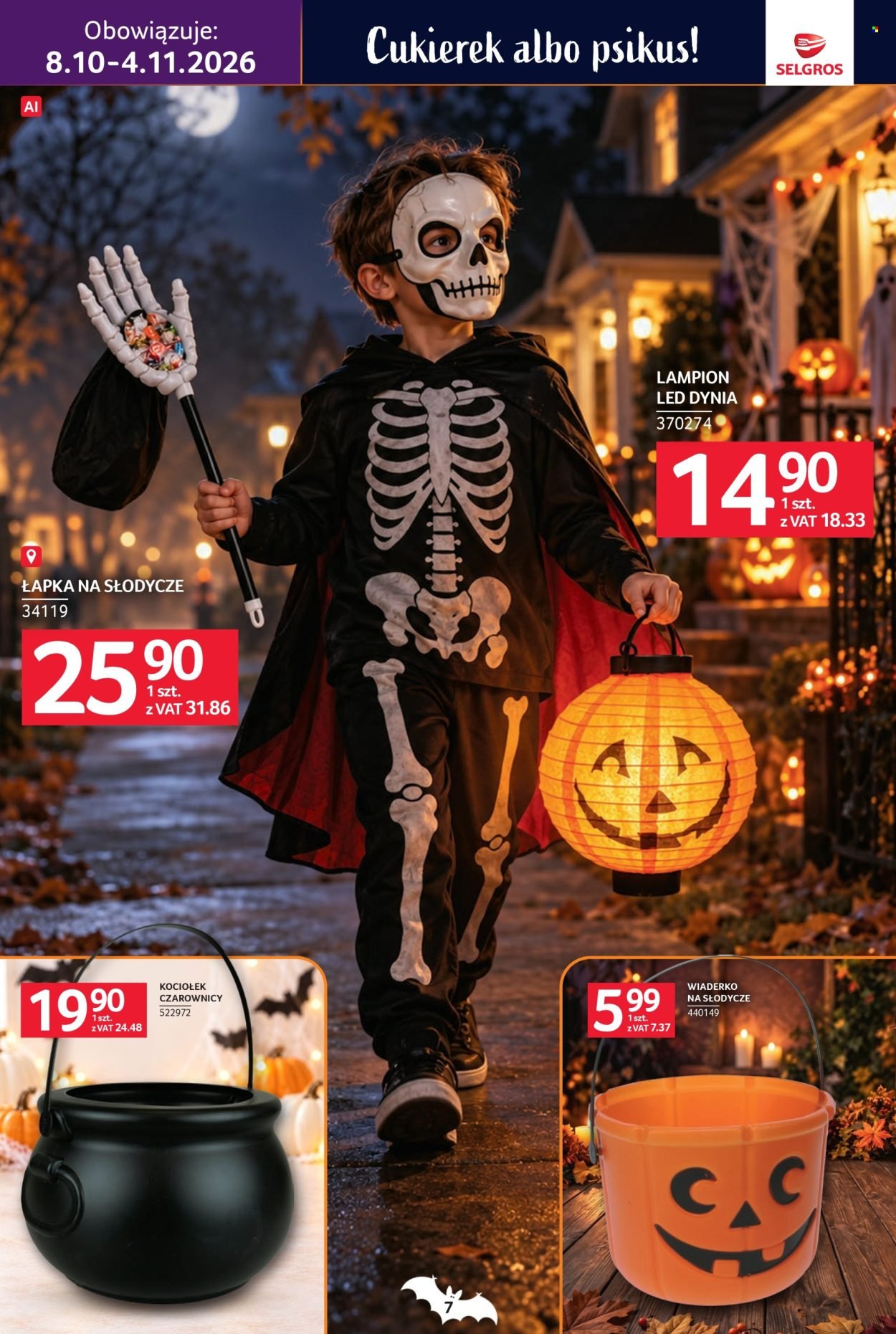 Gazetka SELGROS - Katalog Halloween