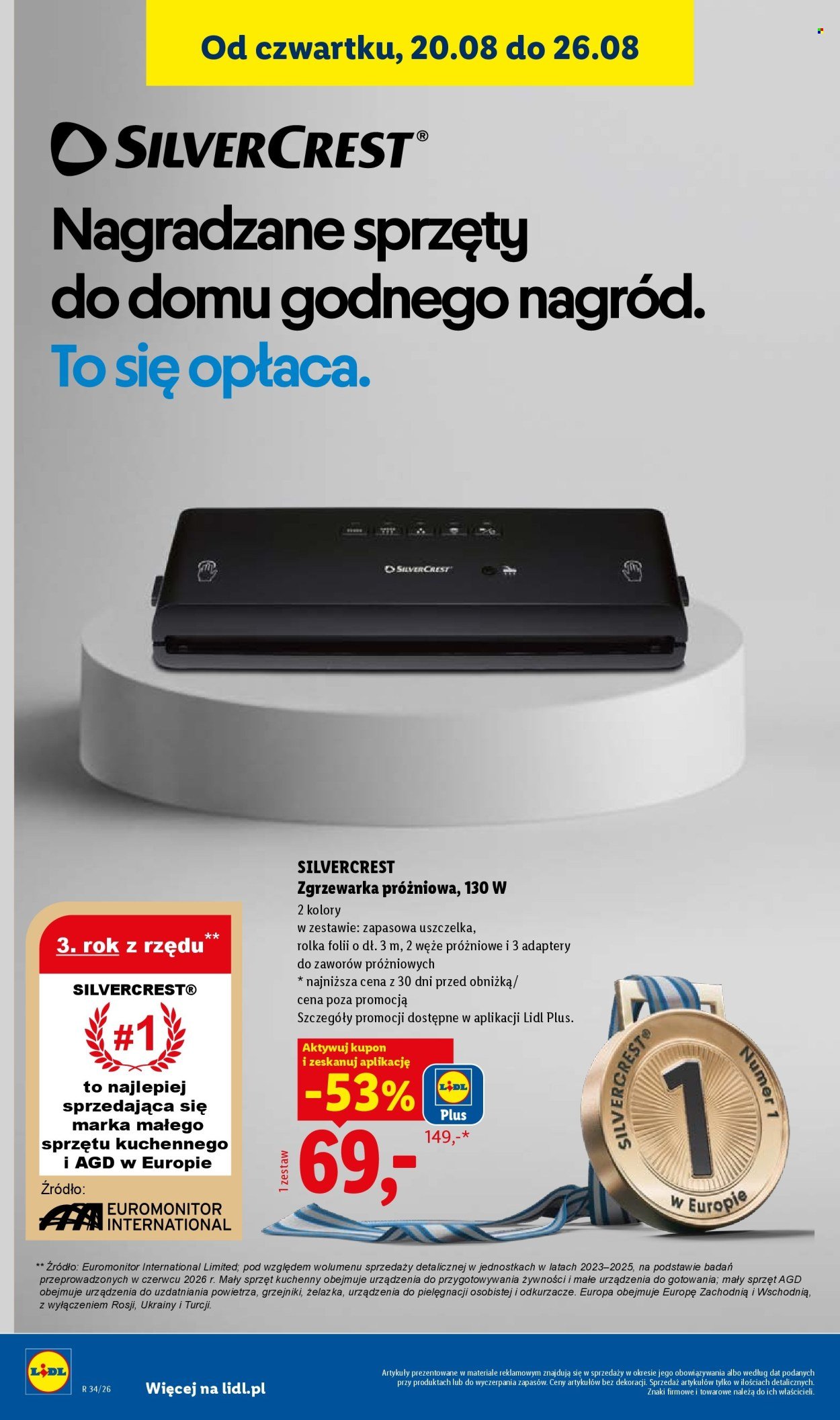 Gazetka LIDL - Od poniedziałku
