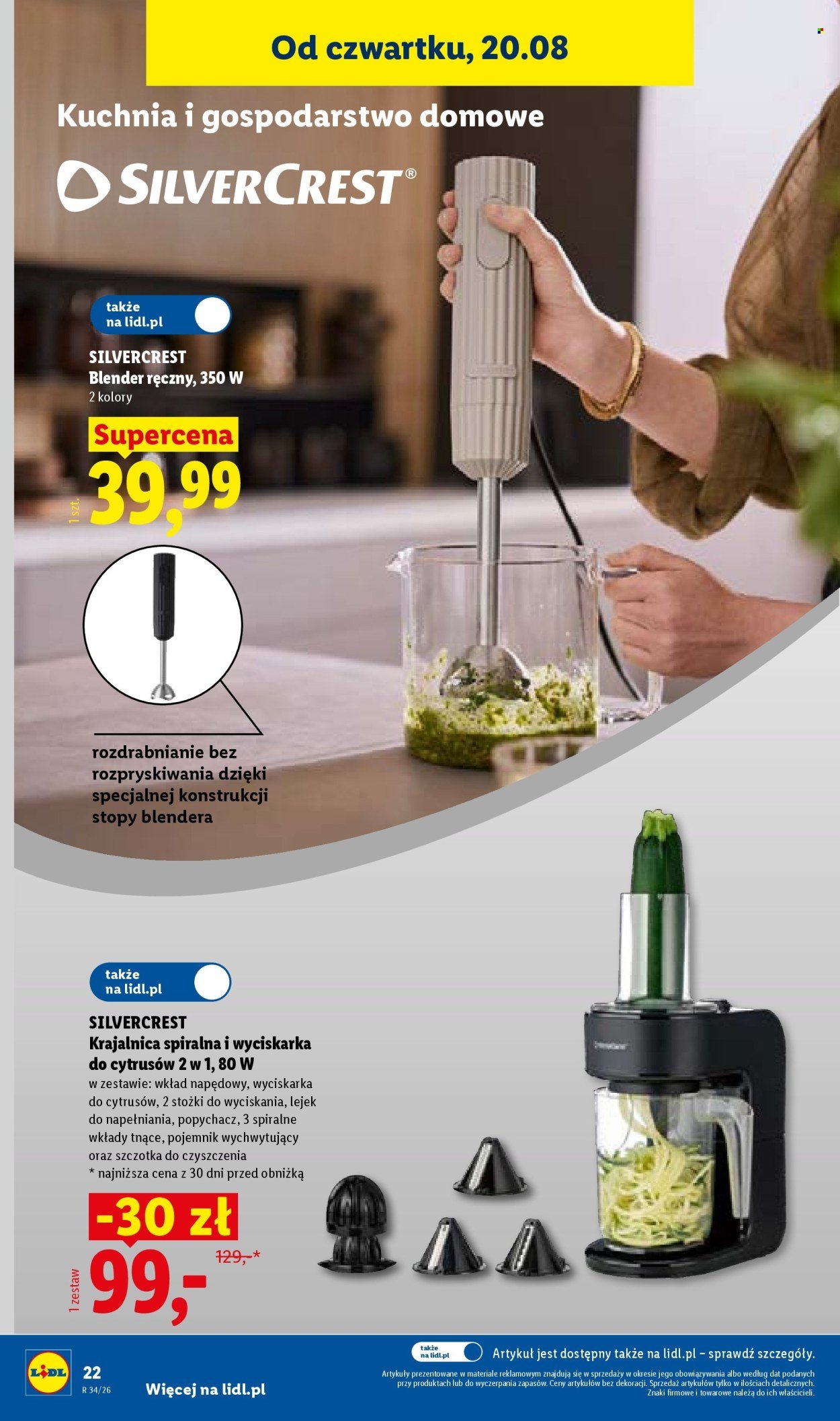 Gazetka LIDL - Od poniedziałku