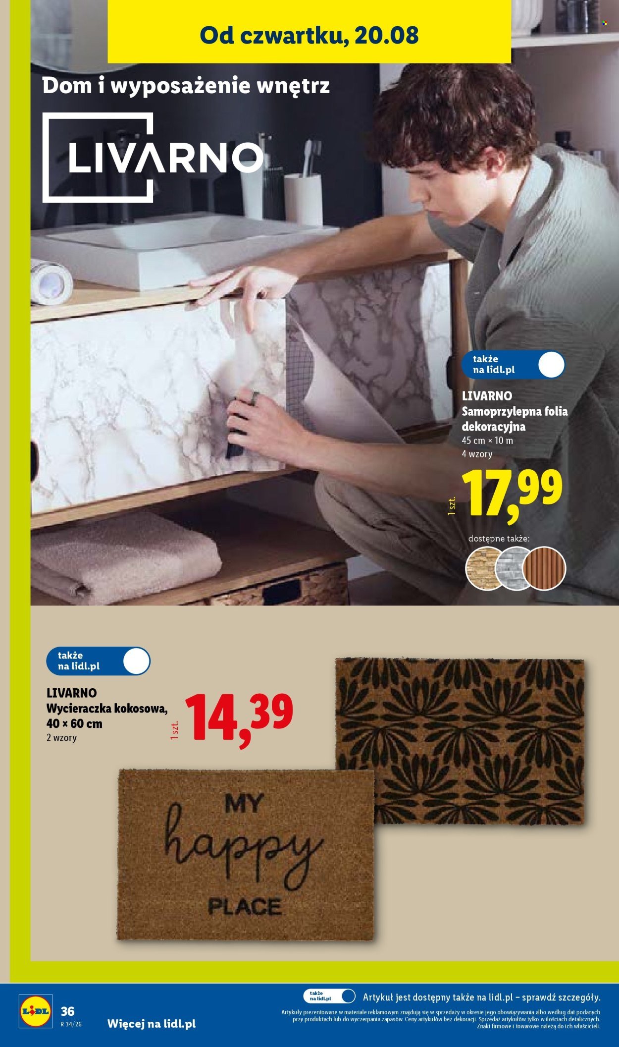 Gazetka LIDL - Od poniedziałku