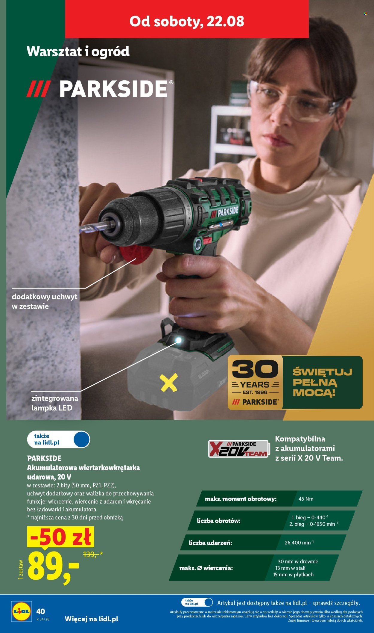 Gazetka LIDL - Od poniedziałku