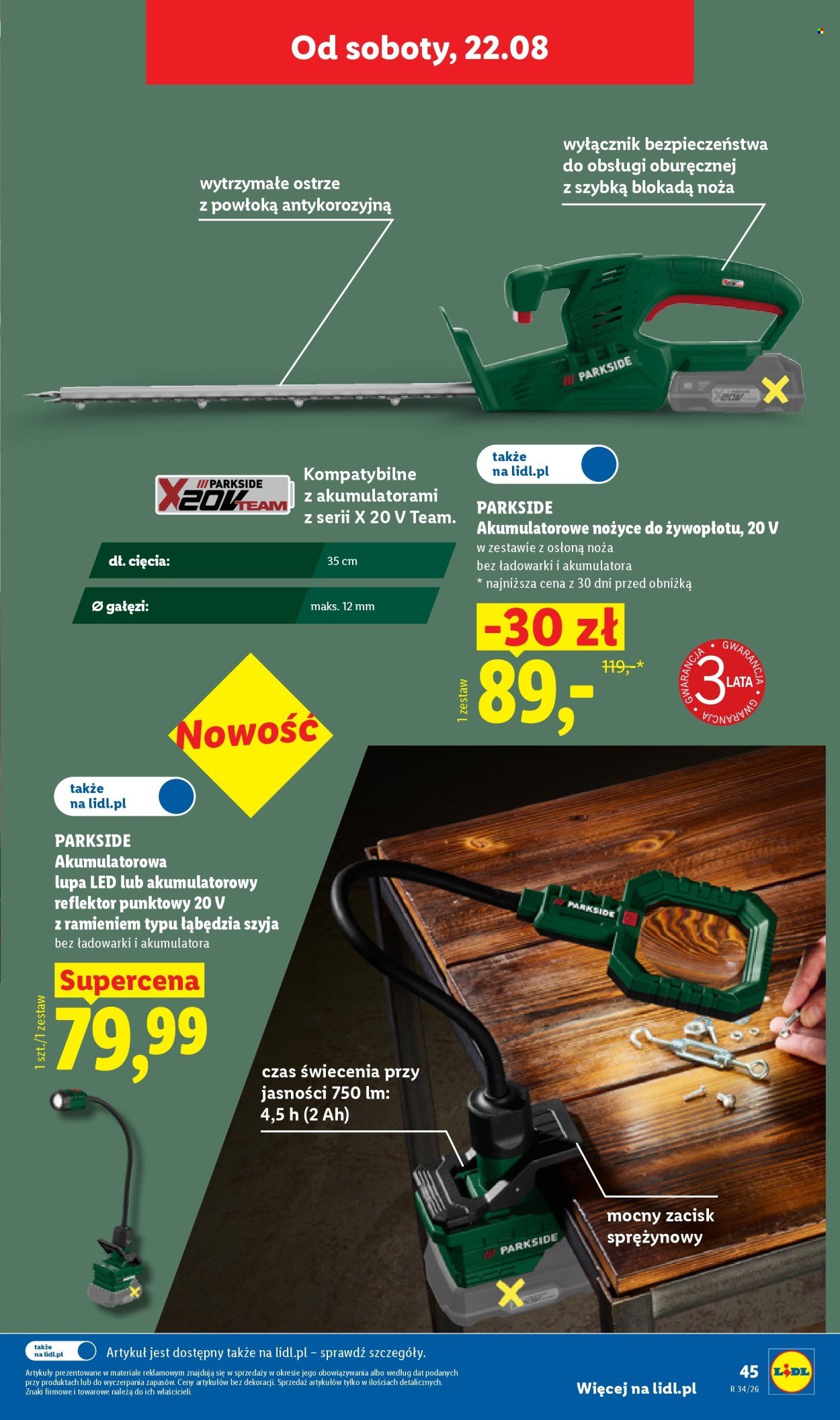 Gazetka LIDL - Od poniedziałku